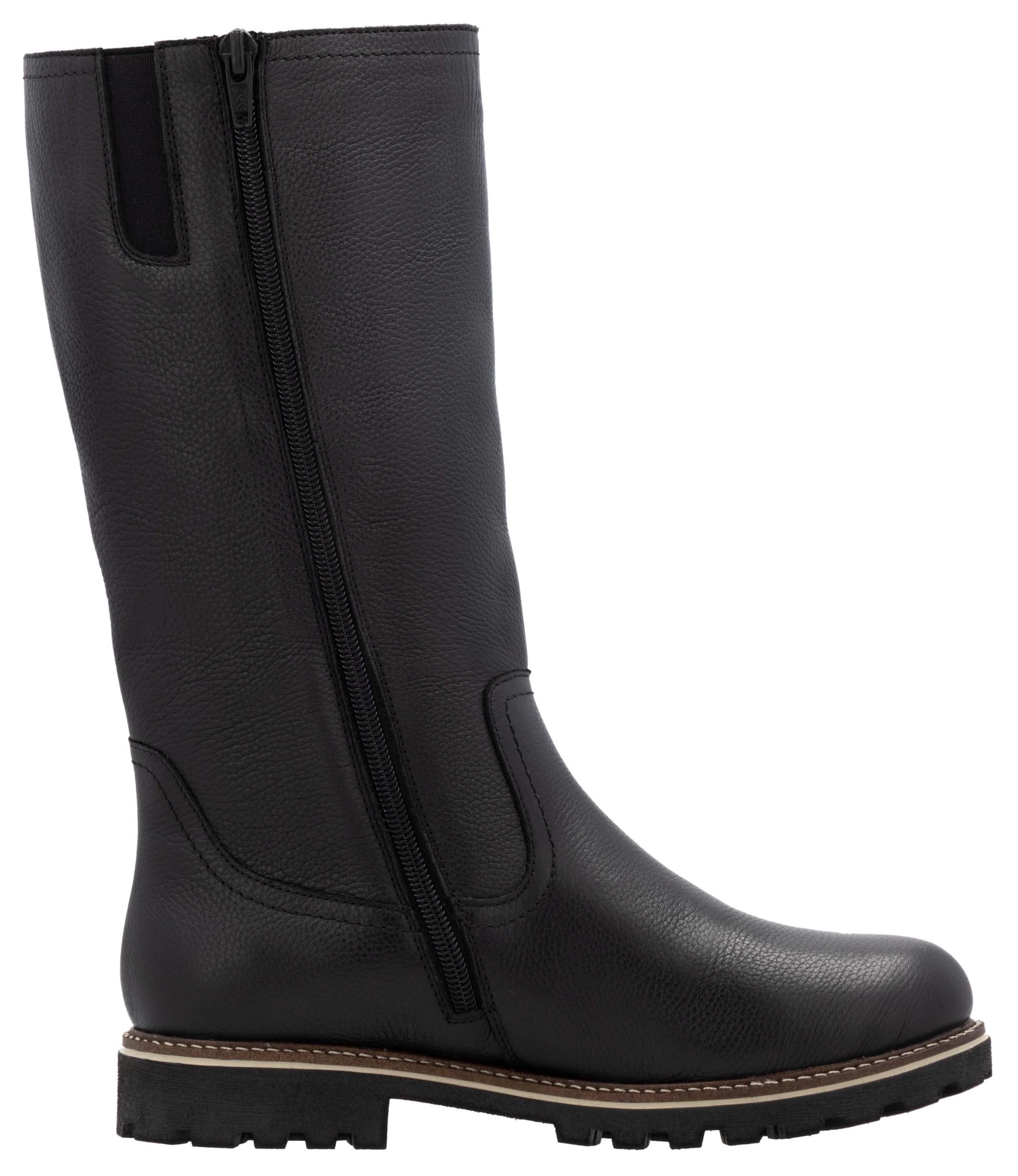 Remonte Winterstiefel, Blockabsatz, Stiefel, Langschaftstiefel mit Innenreissverschluss