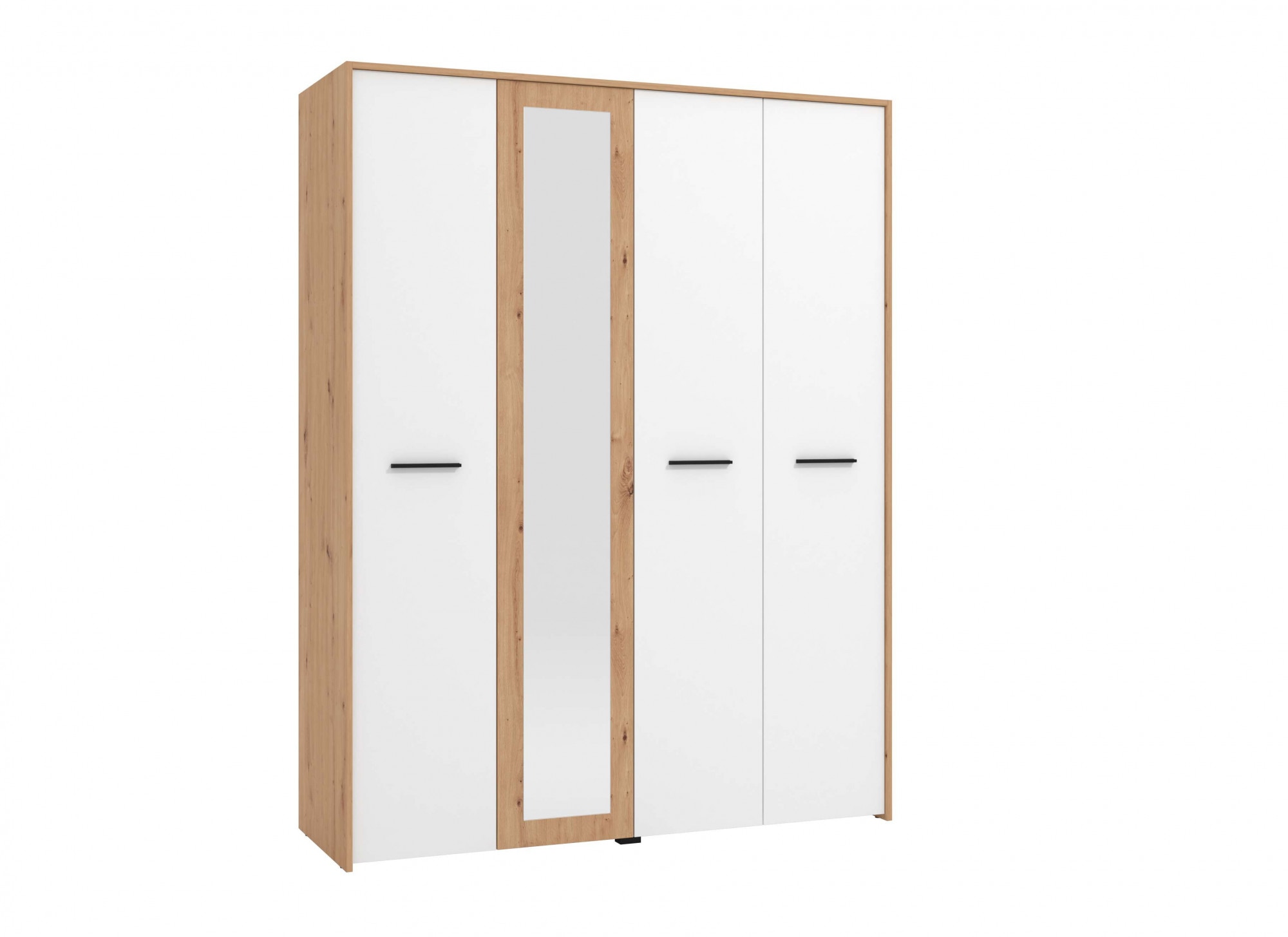 INOSIGN Kleiderschrank »Varadero, 2 moderne Farbkombinationen mit schwarzen Griffen« mit 1 Spiegeltür, in den Breiten 119 und 157cm, FSC-zertifiziert
