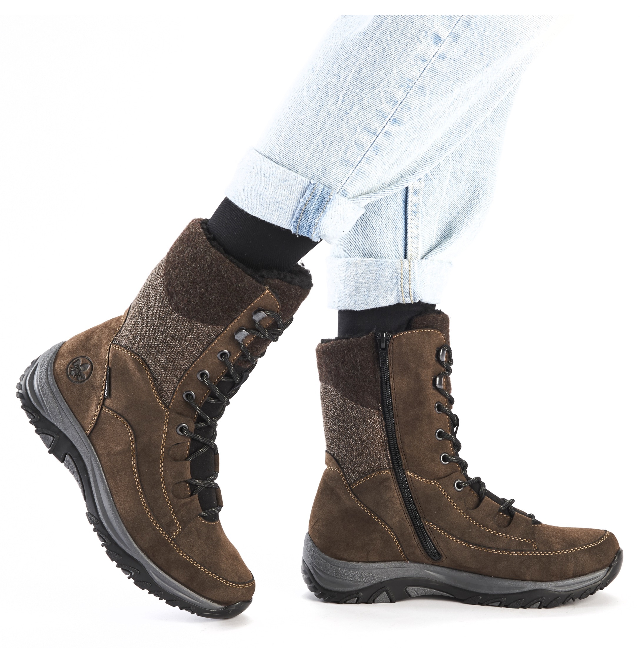 Rieker Winterboots, Outdoorboots, Stiefelette mit TEX und Innenreissverschluss