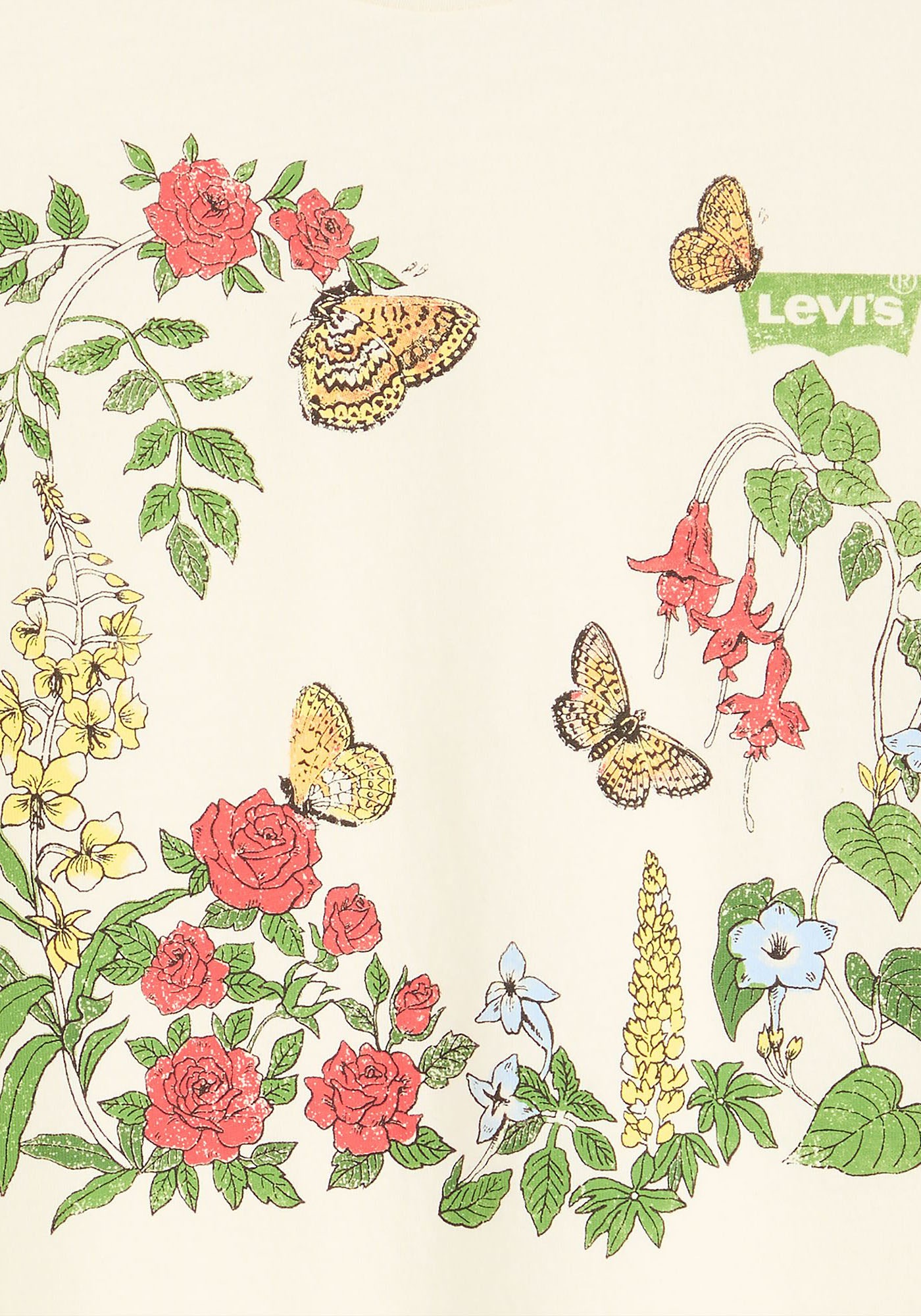 Levi's® T-Shirt »THE PERFECT TEE«, mit Blumen Print