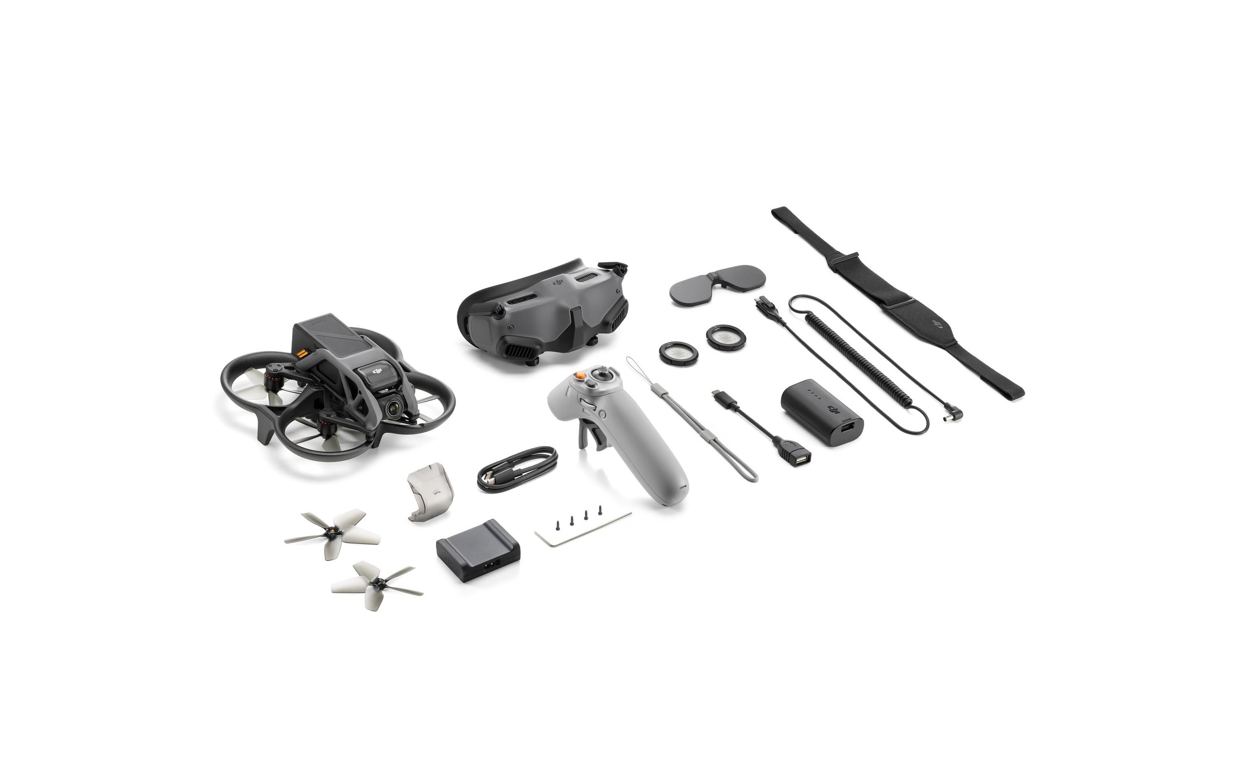 DJI Drohne »Avata Pro-View Combo RC Motion 2 mit Goggles 2«