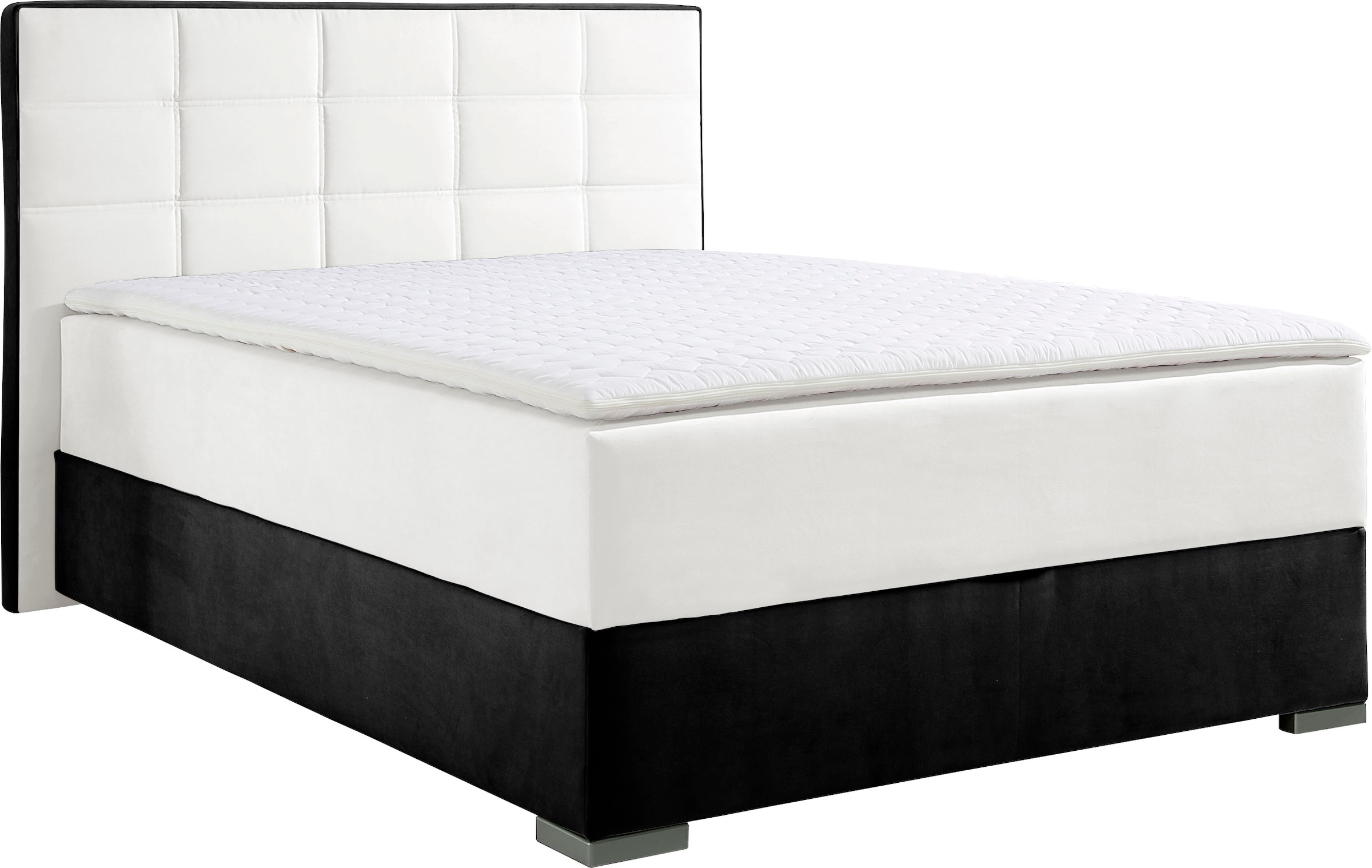 Maintal Boxspringbett, mit Bettkasten und Topper