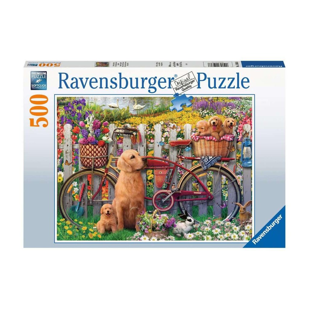 Ravensburger Puzzle »Ausflug ins Grüne«, (500 tlg.)