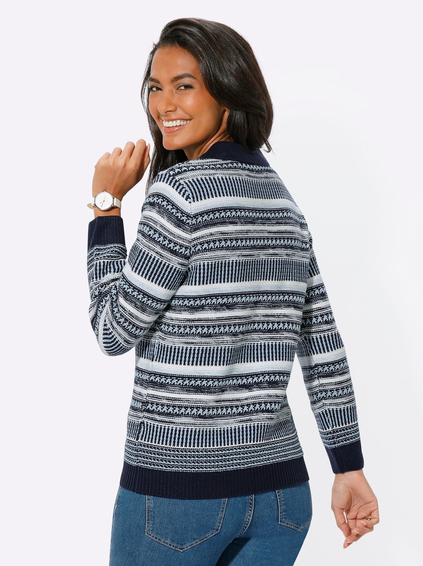 Casual Looks Polokragenpullover »Pullover«