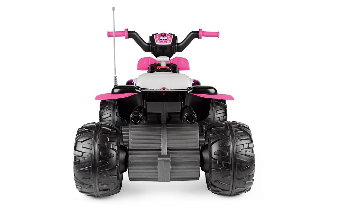 Tretfahrzeug »PegPerego Quad Corral T-Rex 330W 12 V Pink«