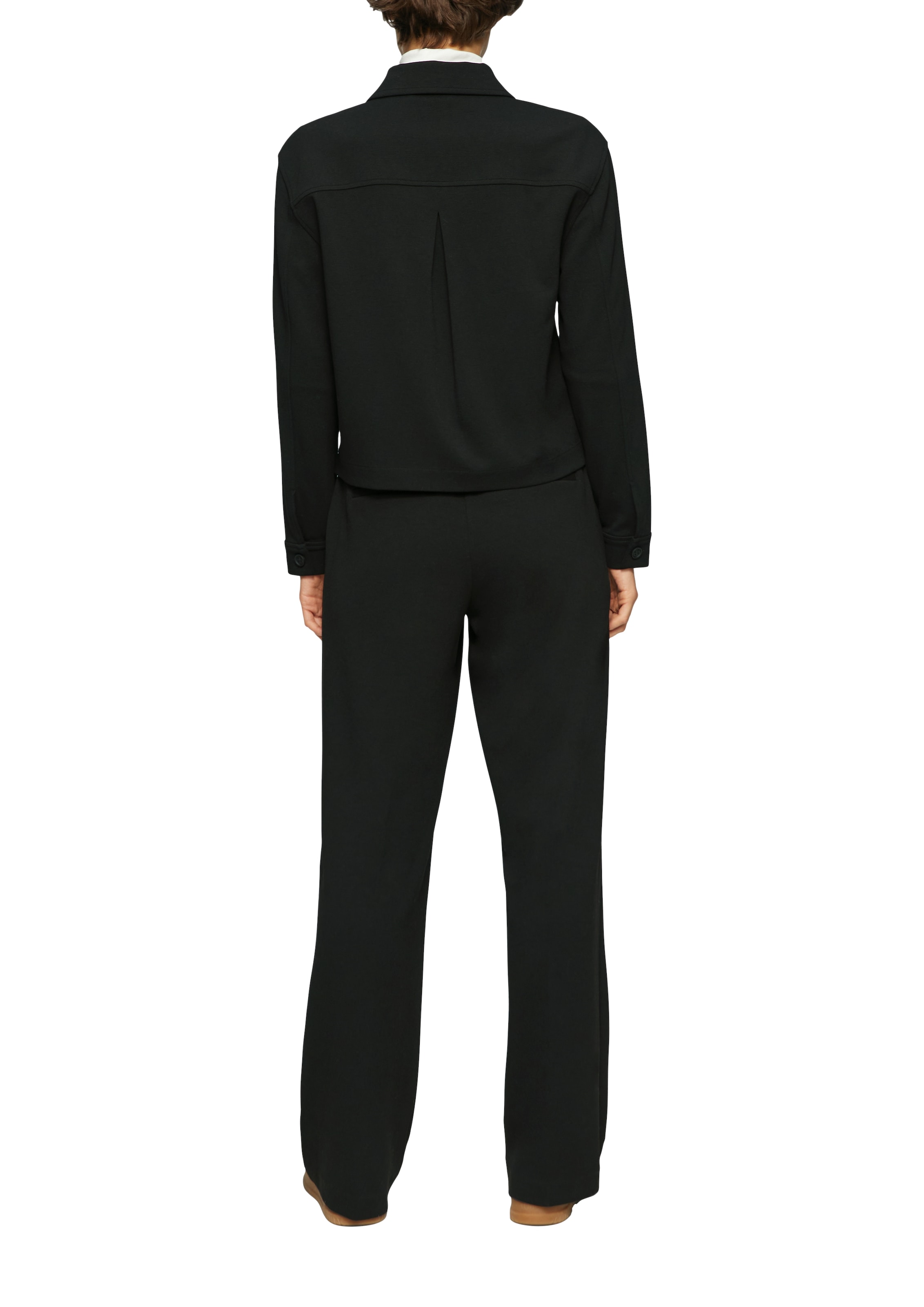 s.Oliver Jerseyhose, aus Struktur-Jersey