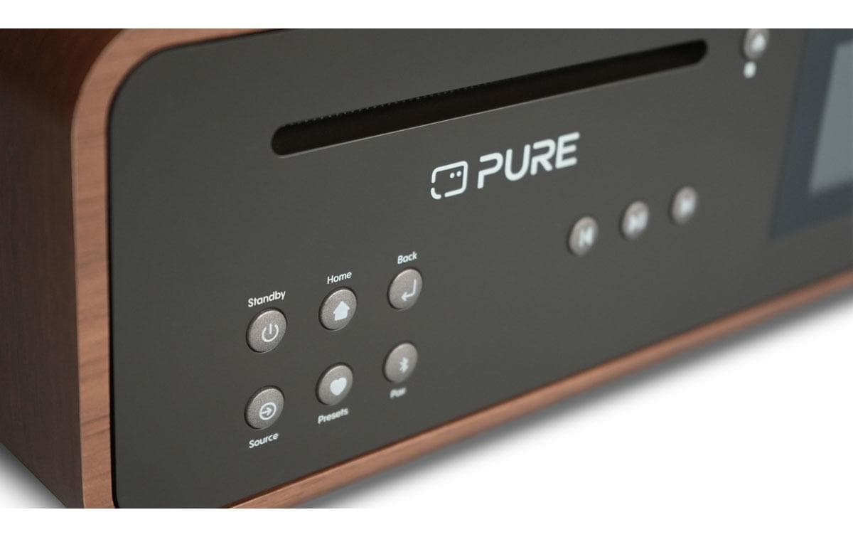 Pure Stereoanlage »Classic Stereo«, (Bluetooth-WLAN Digitalradio (DAB+)-Internetradio-FM-Tuner 100 W)