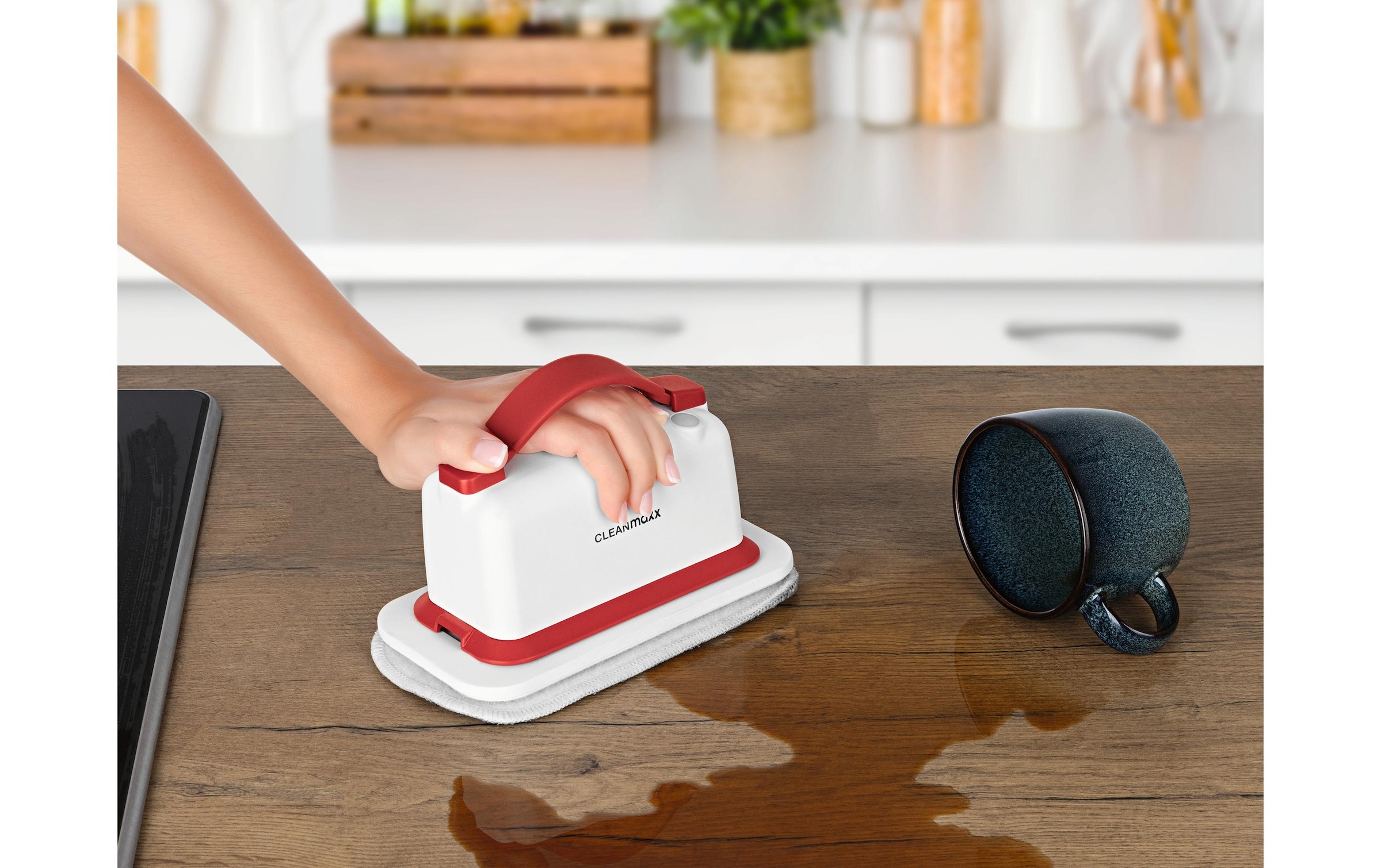 CLEANmaxx Akku-Oberflächenbürste