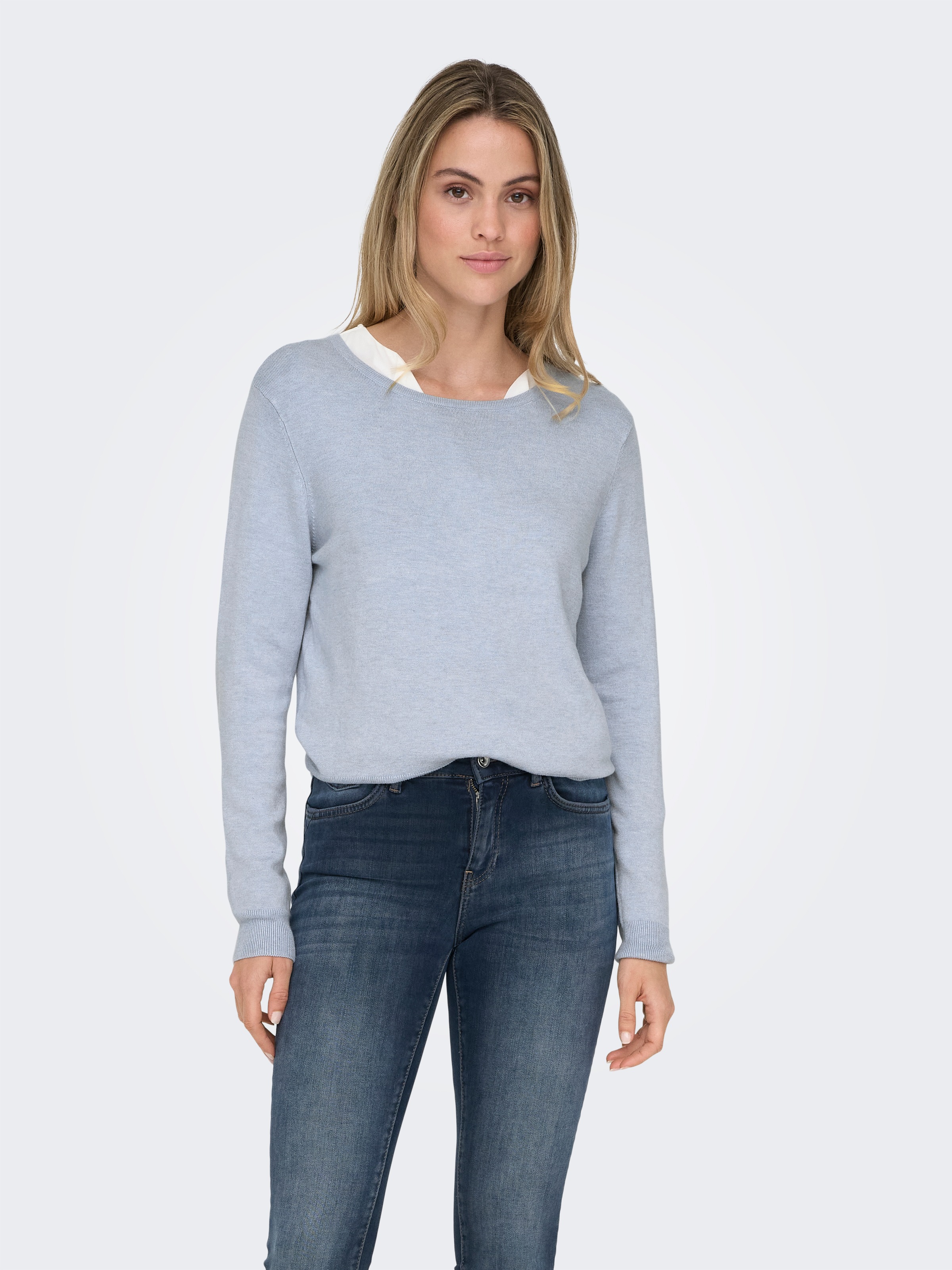ONLY Strickpullover »ONLVENICE LIFE LS ONECK PULLOVER KNT NCA«