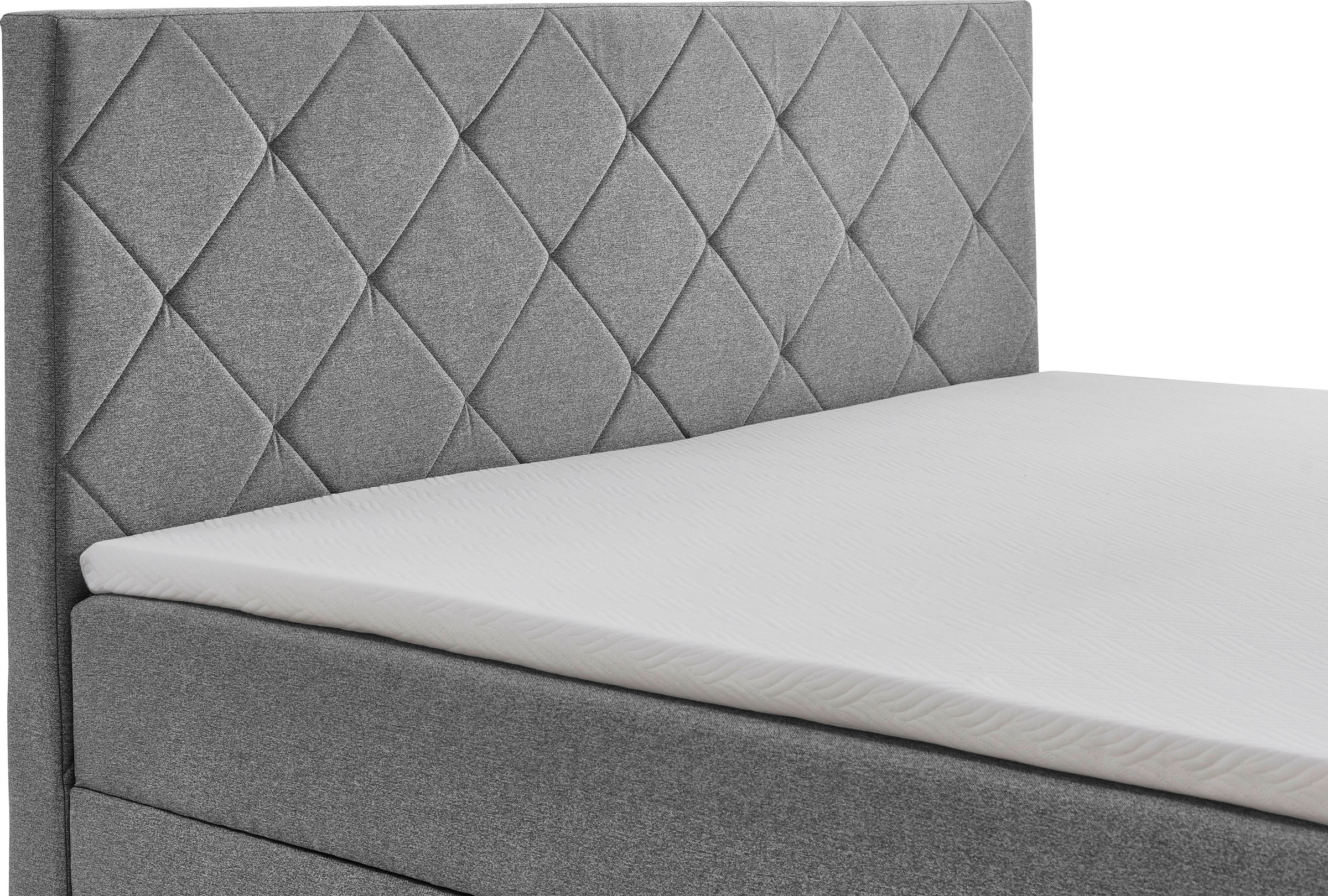meise.möbel Boxbett »Leo«, inkl. Bettkasten und Topper