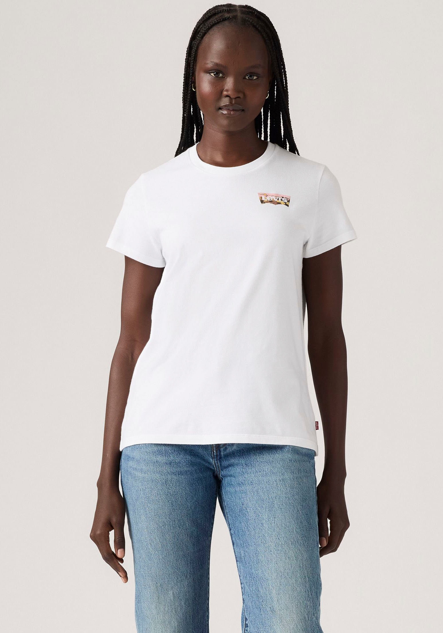 Levi's® T-Shirt »THE PERFECT TEE« mit Batwing-Logoprint