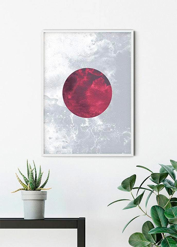 Komar Bild »Solum Ignis«, Abstrakt, (1 St.), Wandbild zur Dekoration - ohne Rahmen
