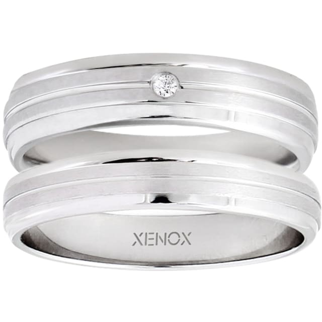 XENOX Partnerring »Xenox & Friends, X2547, X2548«, wahlweise mit oder ohne  Zirkonia online kaufen bei Jelmoli-Versand Schweiz