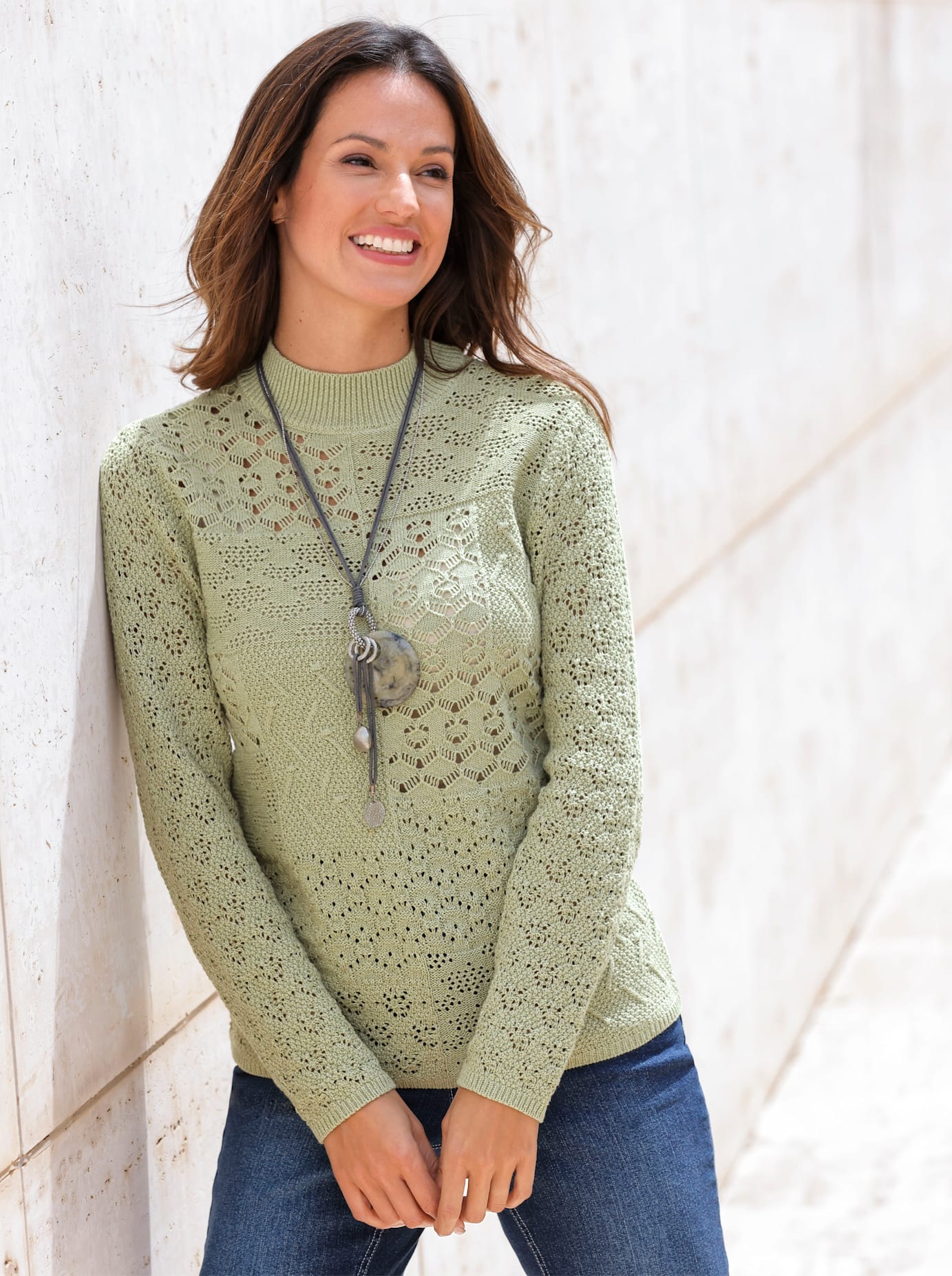 Inspirationen Ajourpullover »Pullover«