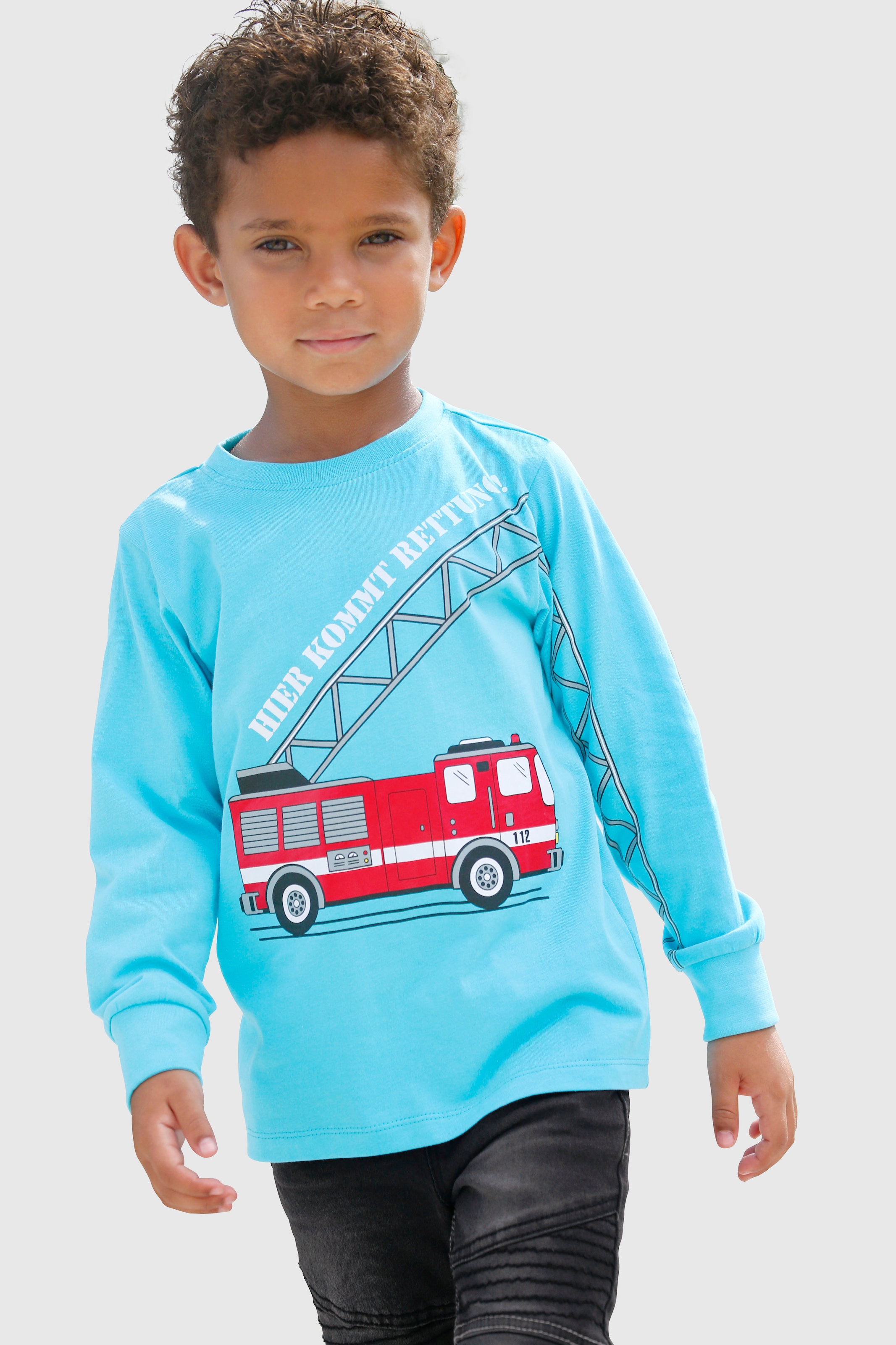 Jelmoli-Versand | Kapuzensweatshirt Fotodruck WHEELS«, ✵ kaufen »HOT KIDSWORLD online