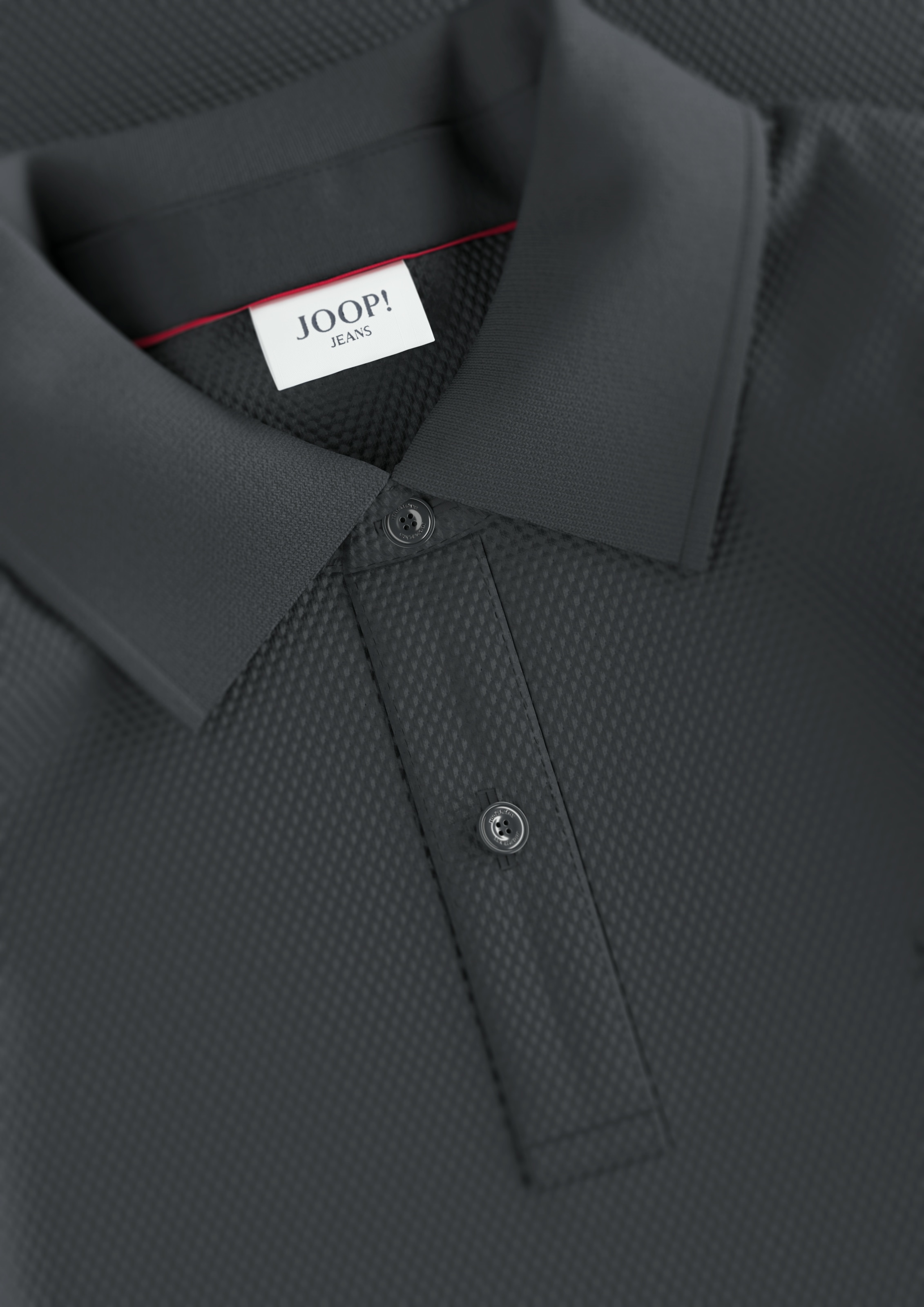 Joop Jeans Poloshirt »Amare«, mit Streifendetails an den Ärmeln