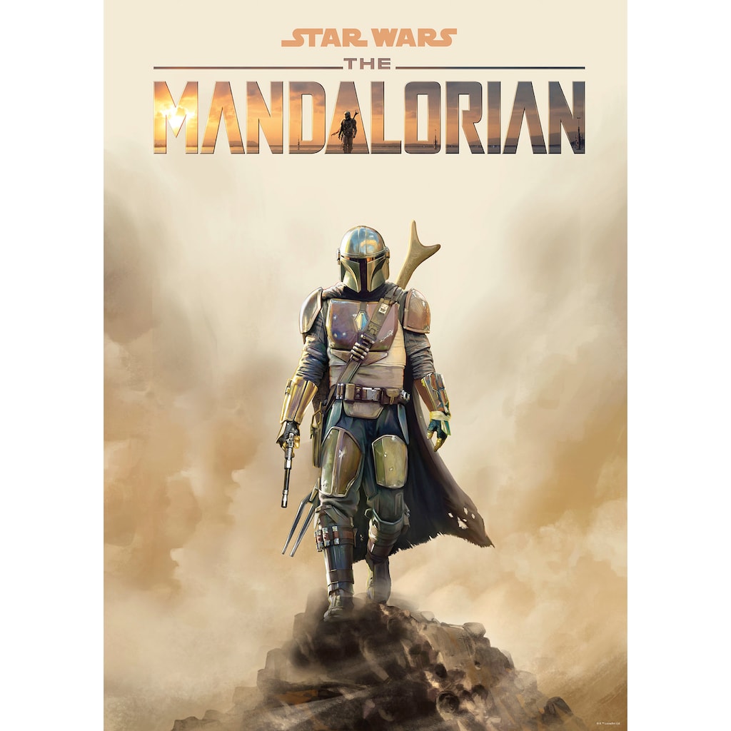 Komar Wandbild »Mandalorian Movie Poster«, Disney-Star Wars, (1 St.)
