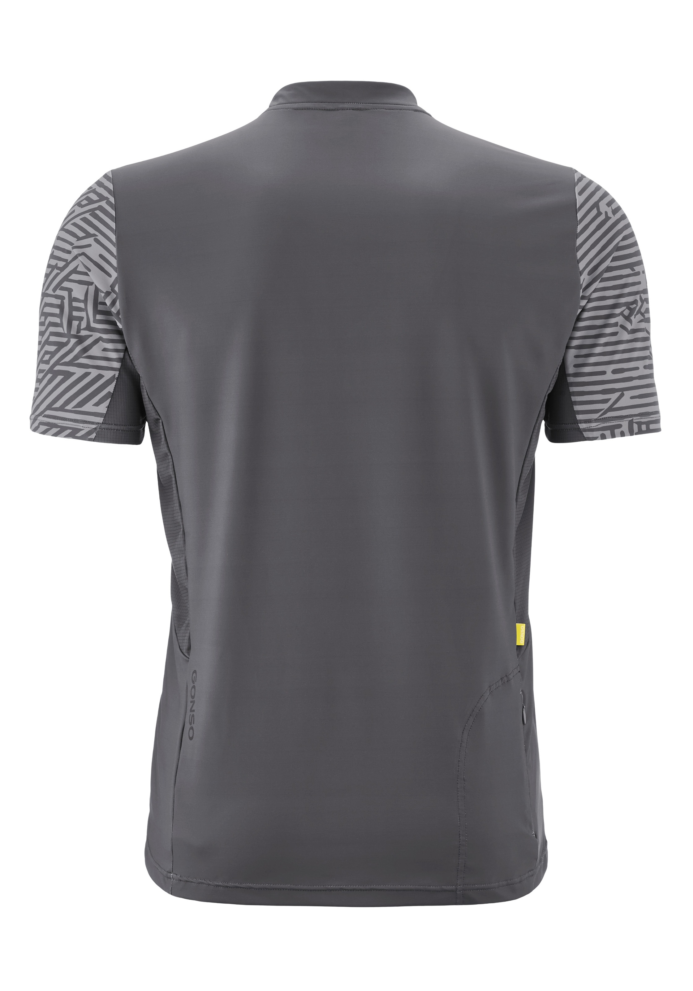 Gonso Radtrikot »Adventure Jersey Halfzip M«, Herren Fahrradtrikot kurzarm, Rückentasche mit RV, Quick-Dry, Slim Fit