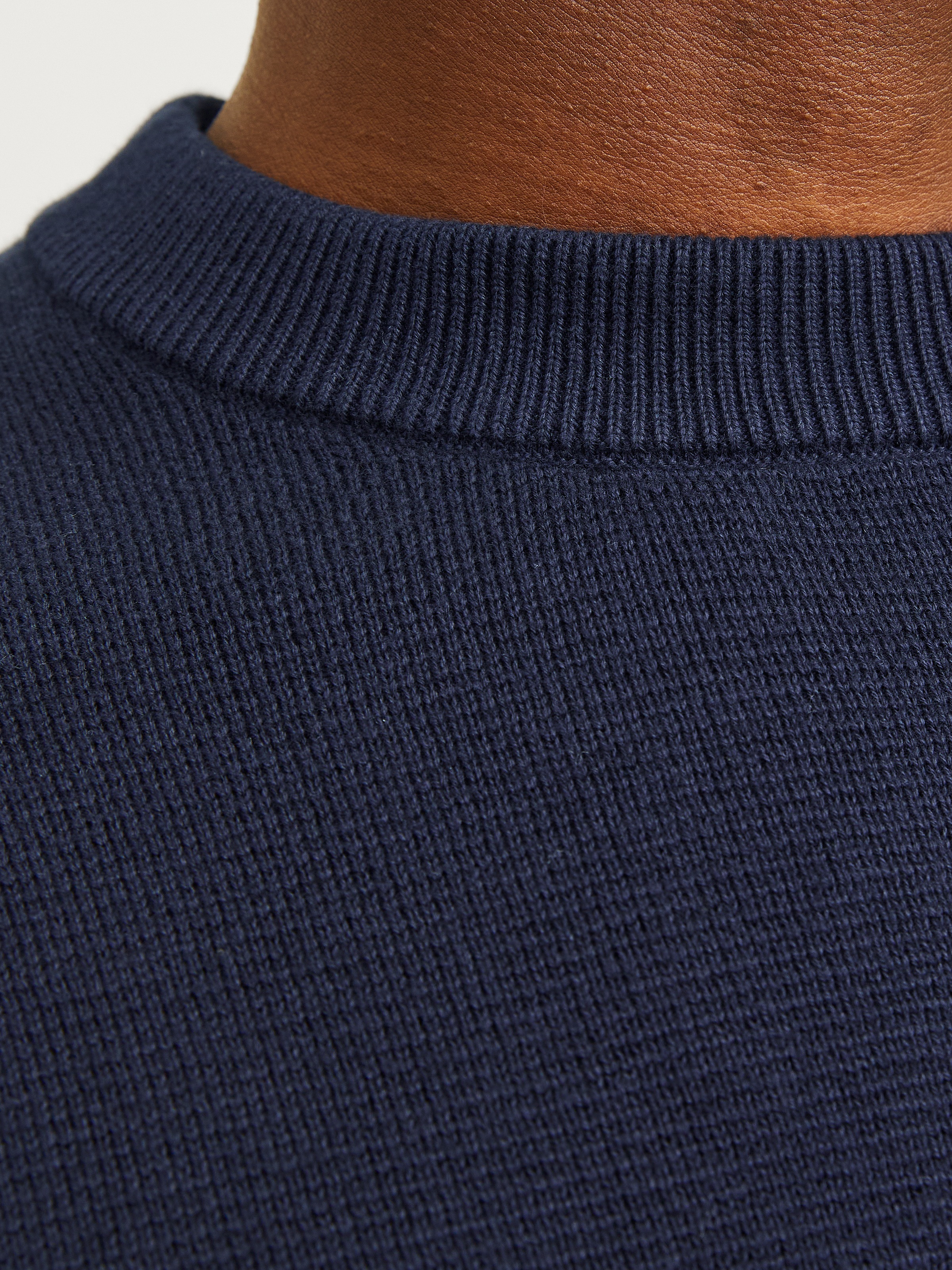 Jack & Jones Rundhalspullover »JPRBLAMARK MERINO KNIT CREW NECK LN«
