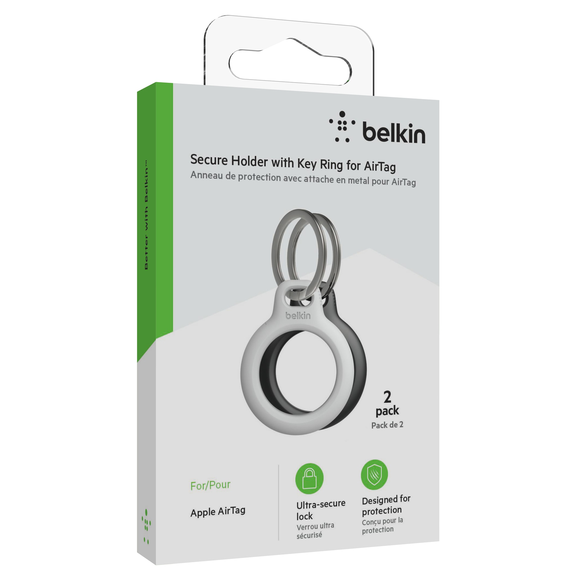 Belkin Schlüsselanhänger »Secure Holder (2er-Pack)« 2 Stk. tlg.