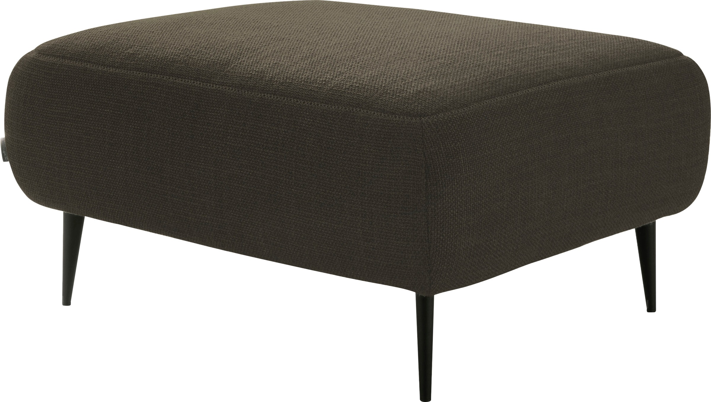 designwerk Hocker »Forma, zeitloser Desighocker mit aktuellem Fuss«, in hochwertiger Verarbeitung & tollem Sitzkomfort