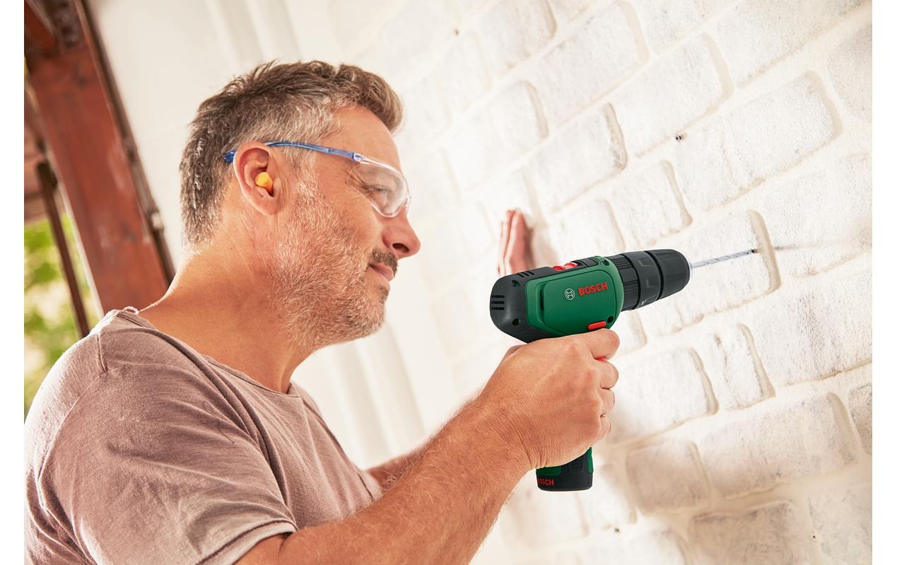 BOSCH Akku-Schlagbohrmaschine »Easy«, Mit Akku/LadegerätBohren, Schlagbohren, Schrauben