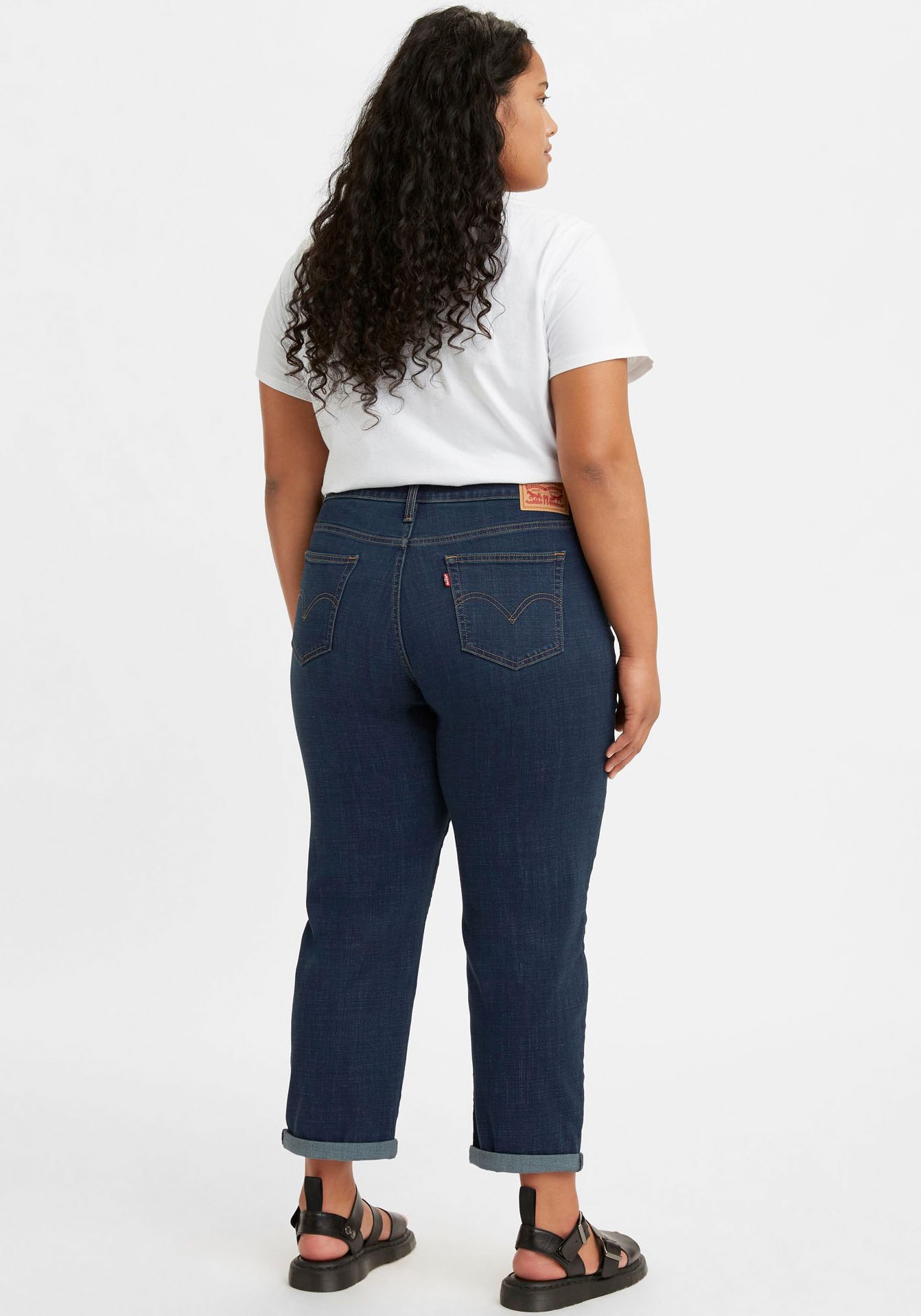 Levi's® Plus Boyfriend-Jeans »BOYFRIEND BLACKS«