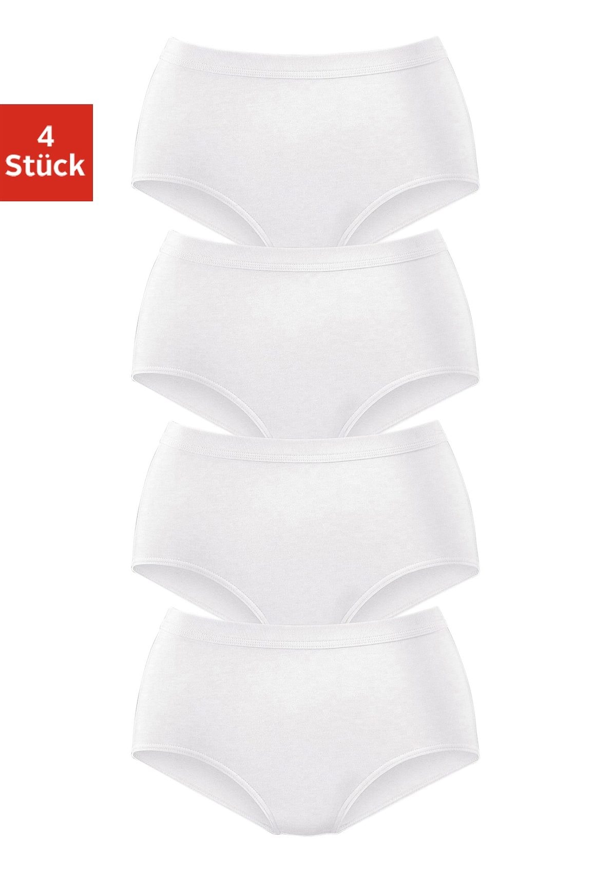 petite 4 St.), fleur Qualität Taillenslip, Schweiz online elastischer Baumwoll- Jelmoli-Versand aus bei kaufen (Packung,