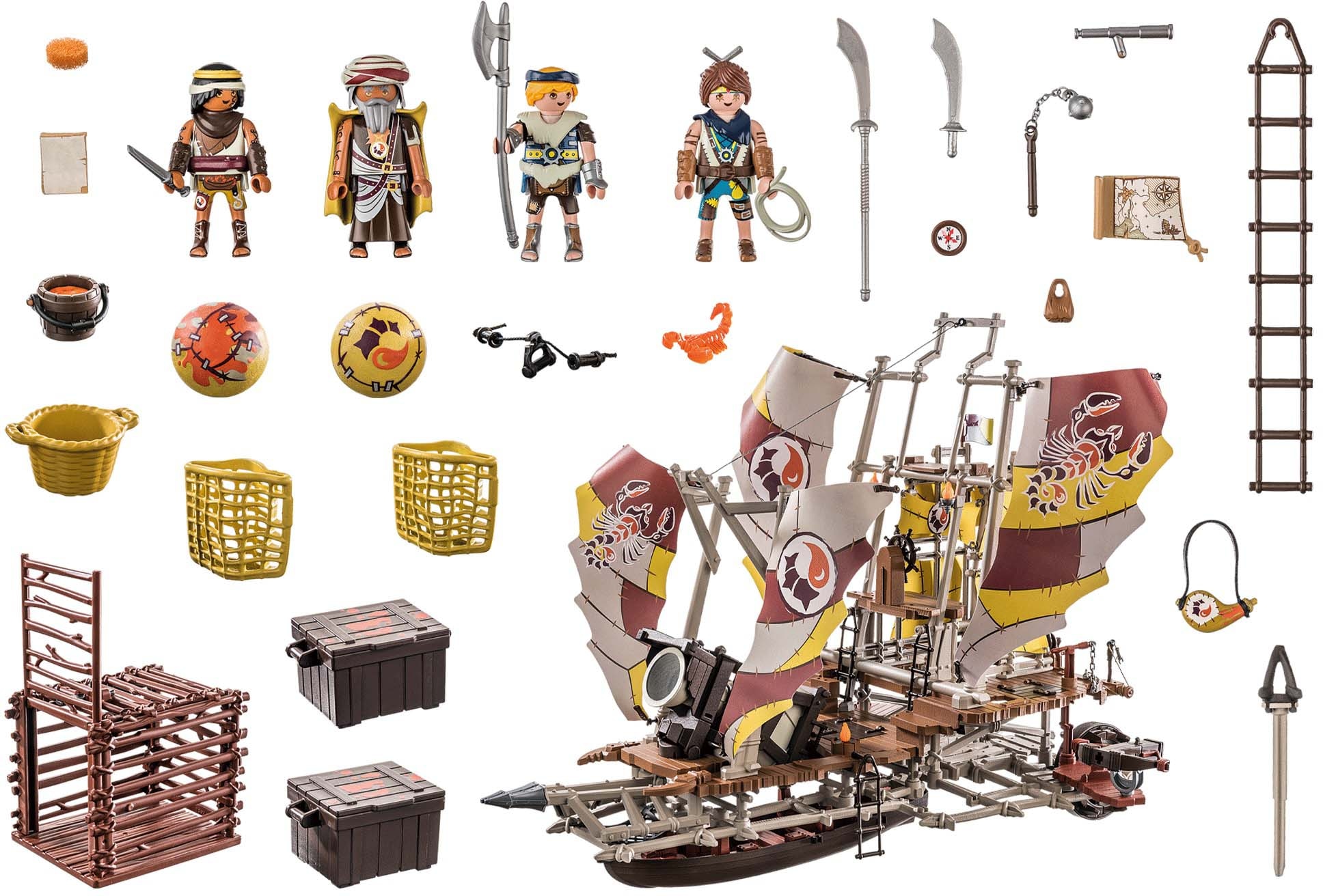 Playmobil® Konstruktions-Spielset »Sal'ahari Sands - Sandsturmbrecher (71023), Novelmore«, (233 St.), Made in Germany