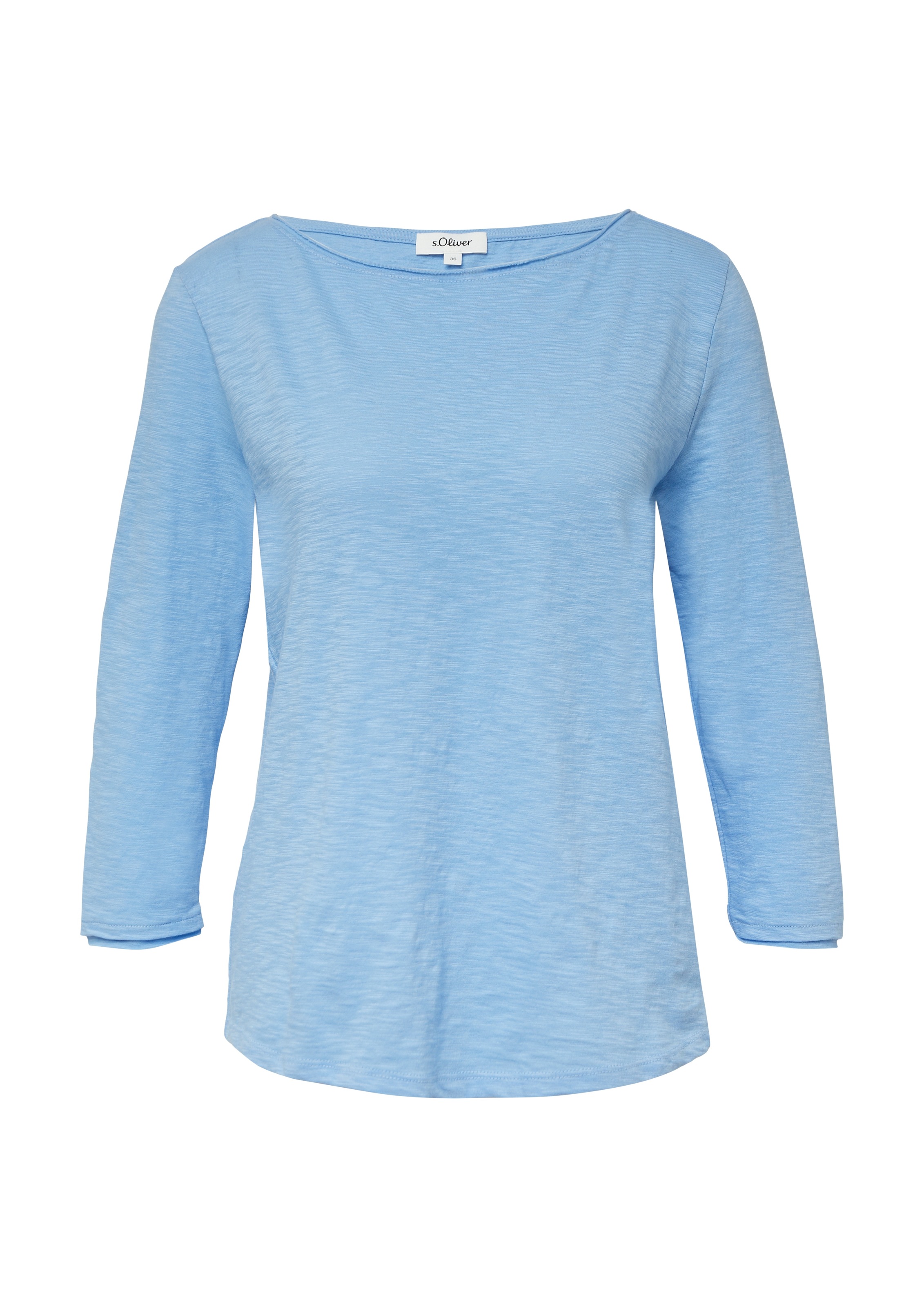 s.Oliver Langarmshirt, aus Flammgarn