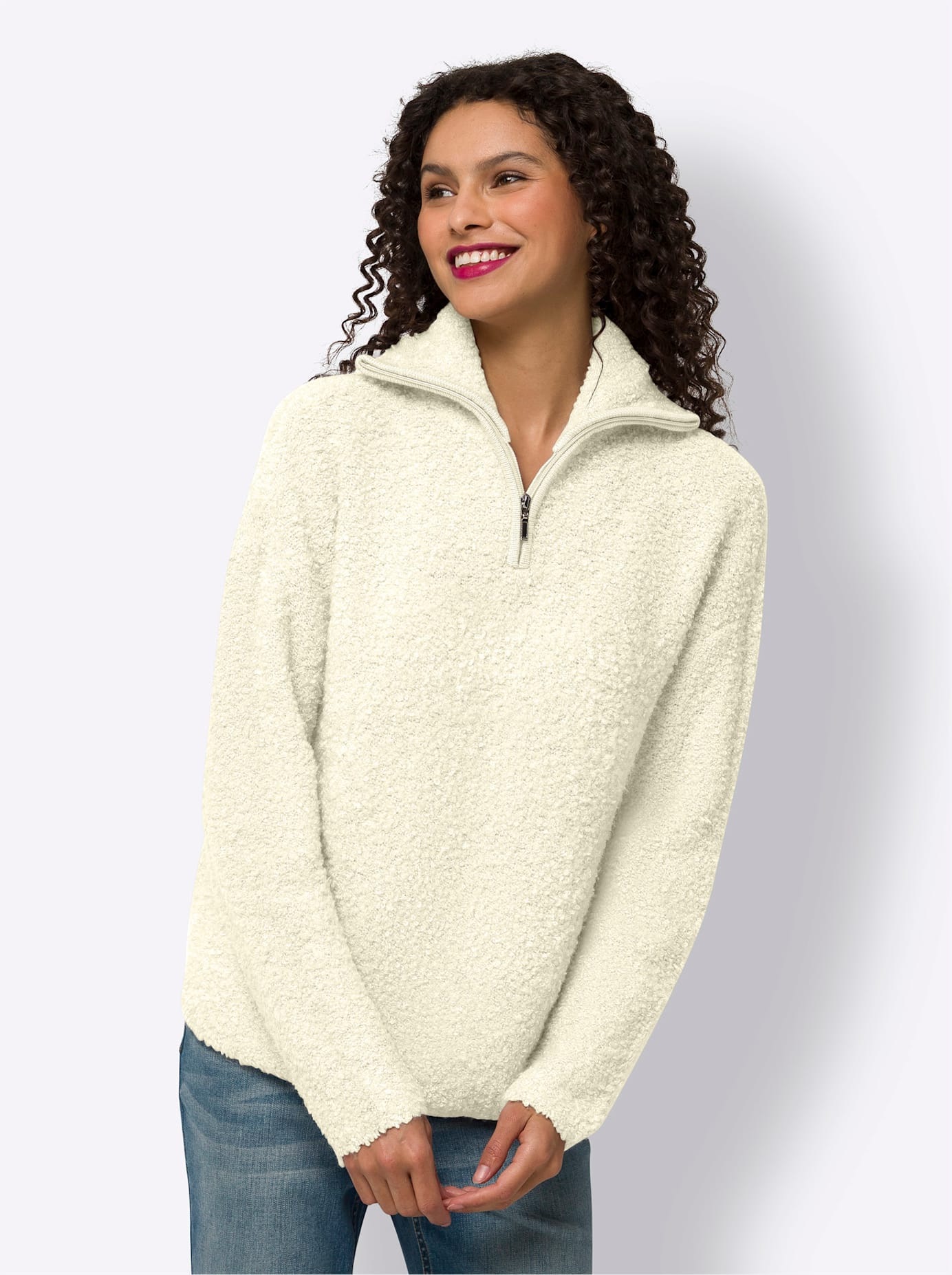 heine Strickpullover »Troyer-Pullover«