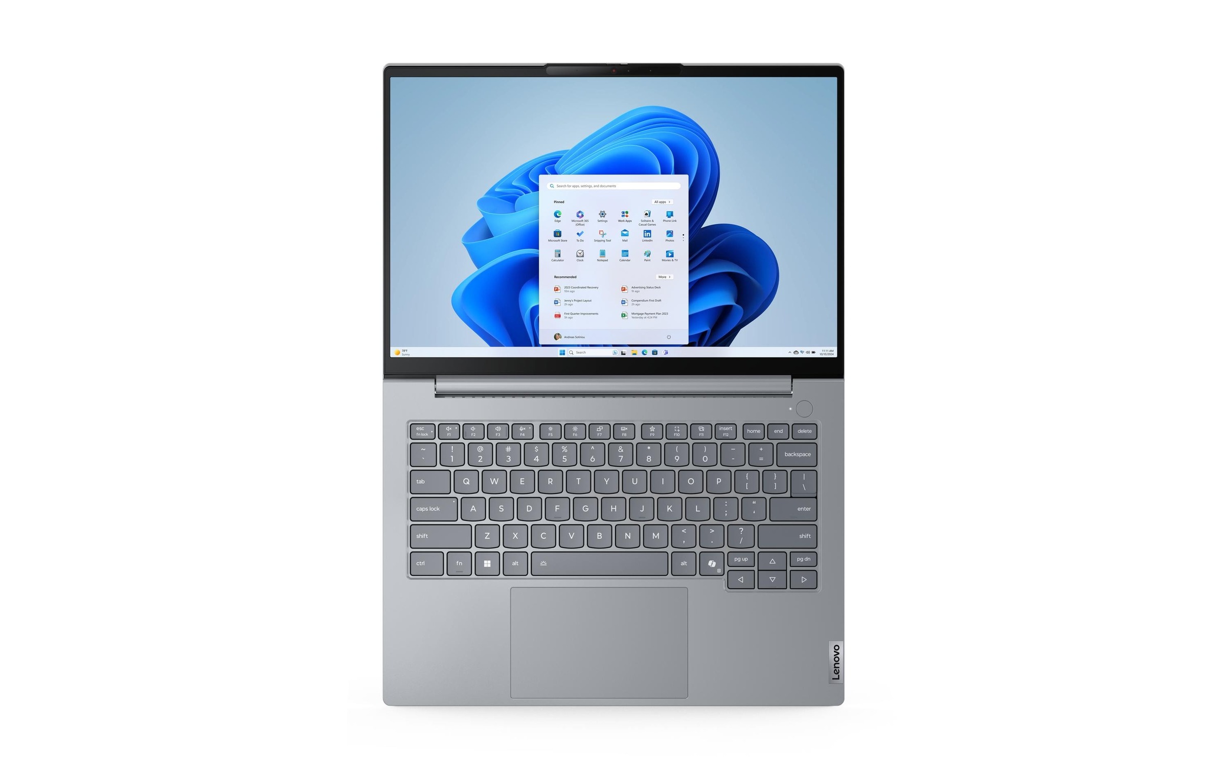 Lenovo Notebook »ThinkBook 14 G8 IAL«, 35,56 cm, / 14 Zoll, Intel, Core Ultra 7, Intel Graphics, eingebauter Lautsprecher, eingebautes Mikrofon, Webcam