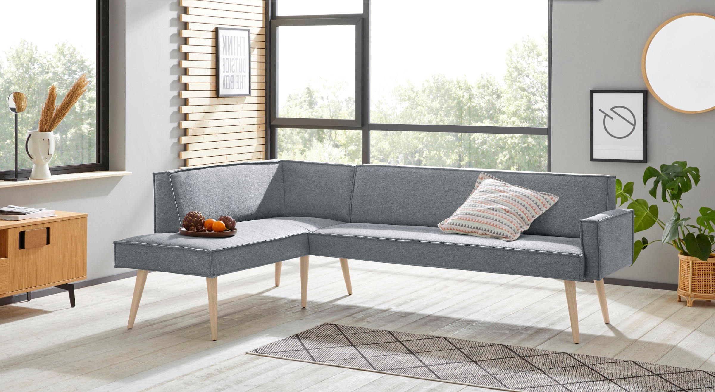 im Jelmoli-Versand Raum online | Frei Eckbank »Lungo«, stellbar sofa - exxpo fashion bestellen