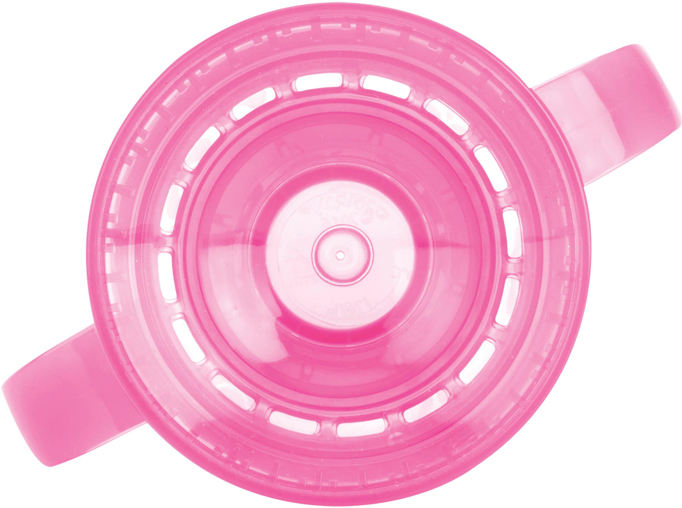 Nuby Kinderbecher »360° Trinklerntasse 240ml, pink«, mit Handgriffen