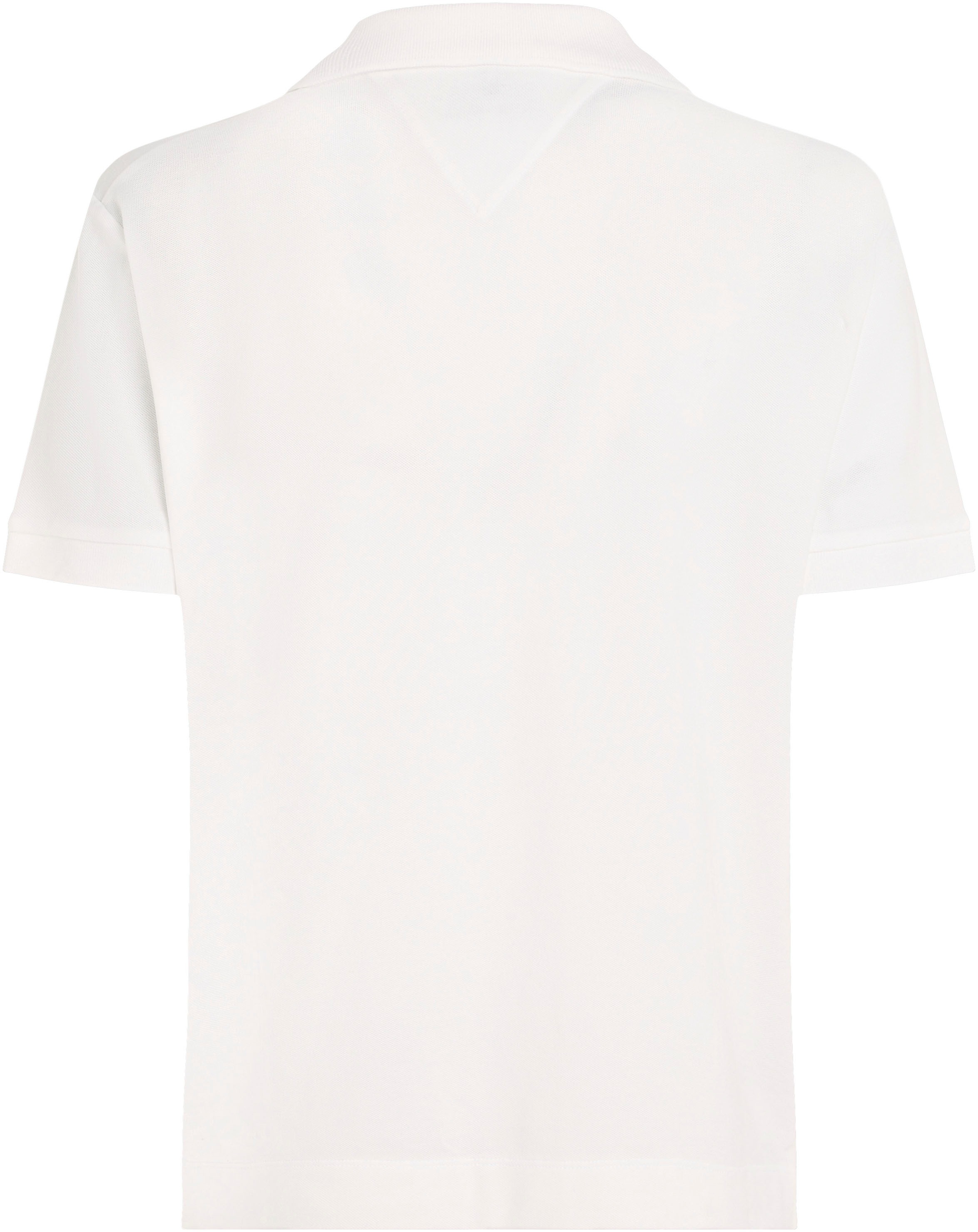Tommy Hilfiger Poloshirt »RLX OPEN PLACKET LYOCELL POLO SS«, mit Logostickerei