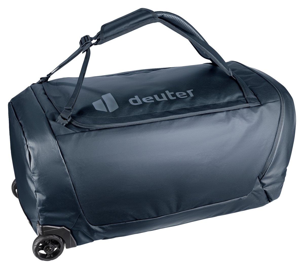 deuter Sporttasche »DUFFEL PRO ROLLER 90 L« mit 90 Litern Volumen, zusammenfaltbar, wasserabweisend, rollbar