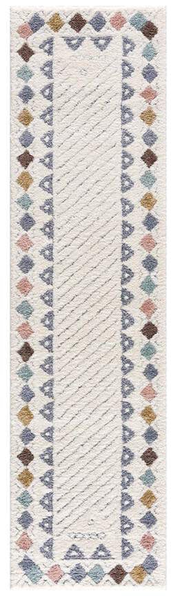 Carpet City Hochflor-Teppich »Focus 3034«, rechteckig, 20 mm Höhe, Läufer, Boho, Hochtief-Muster/ 3D-Effekt, für Wohnzimmer, Schlafzimmer