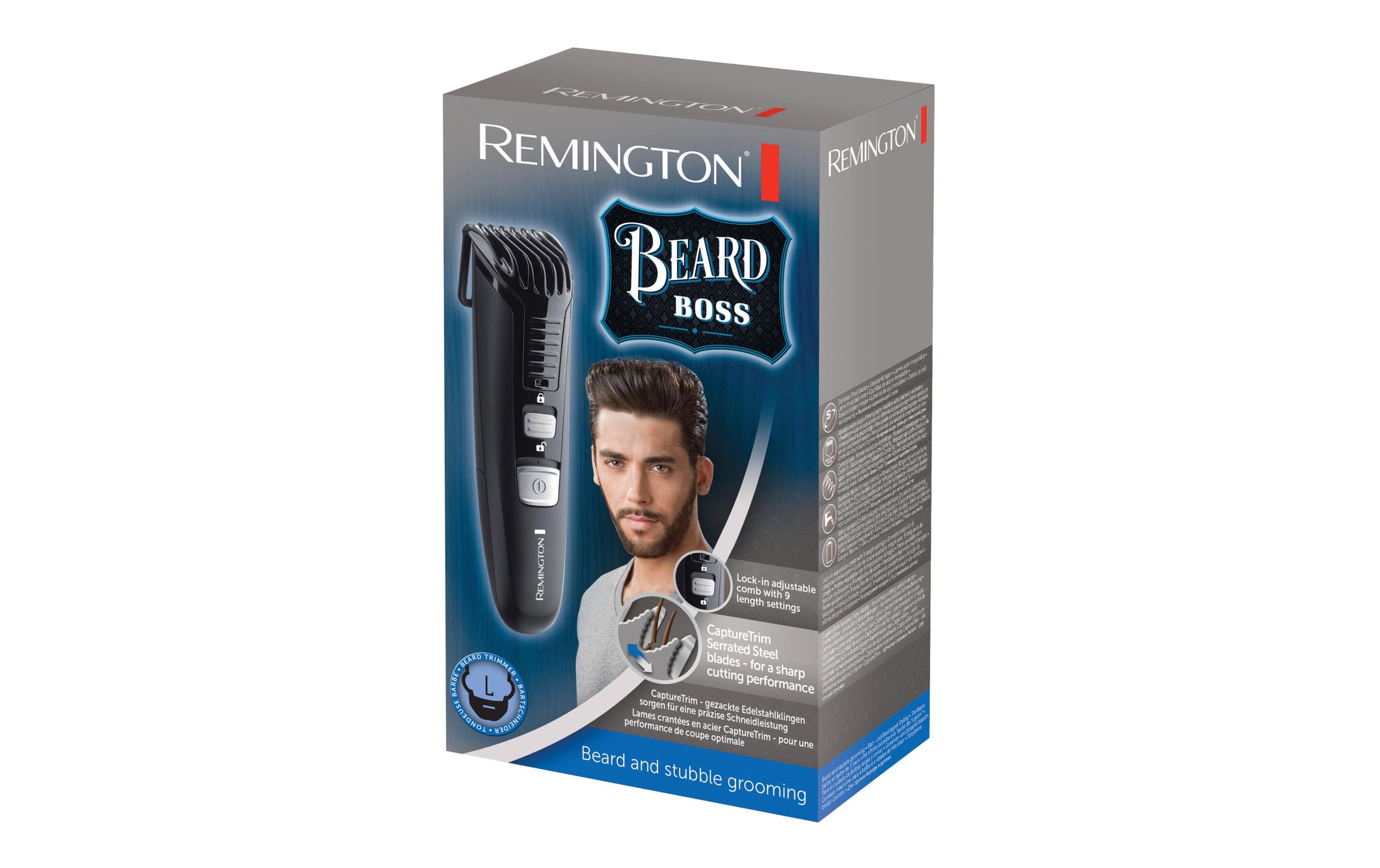 Remington Elektrorasierer »MB4120 Bear«, Edelstahlklingen, Aufsteckkamm