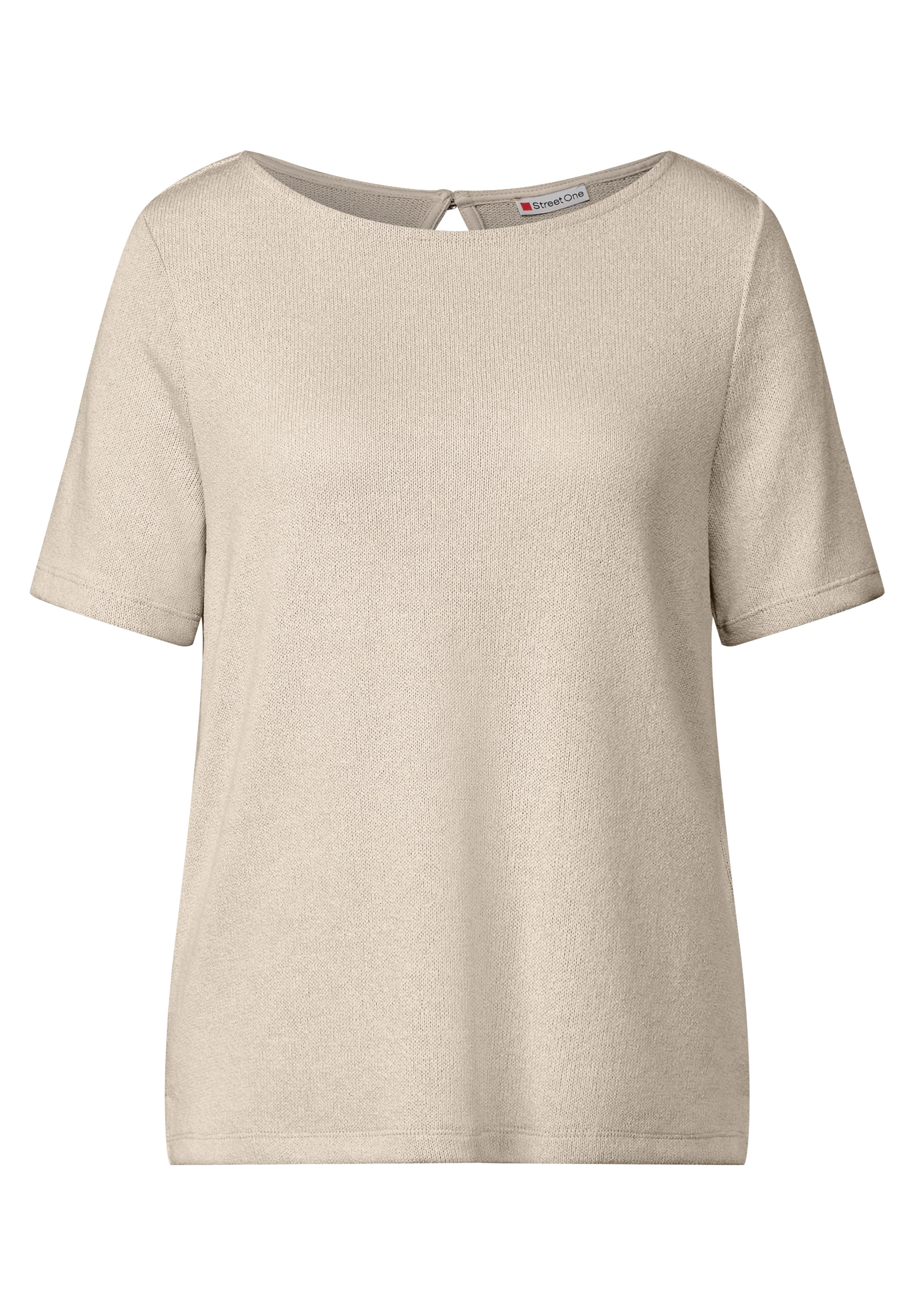 STREET ONE T-Shirt, mit U-Boot Ausschnitt