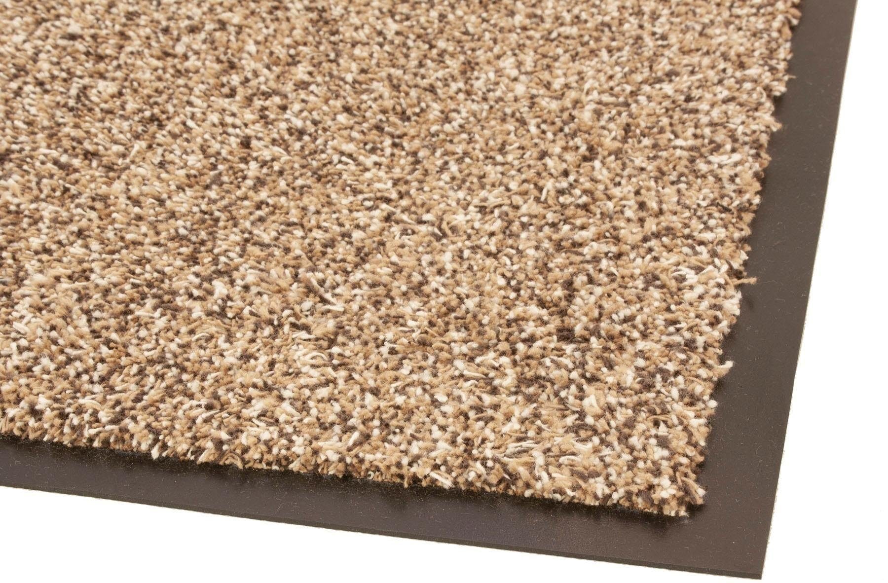 Primaflor-Ideen in Textil Fussmatte »FLEXI, Made in Belgium«, rechteckig, 9 mm Höhe, Schmutzfangmatte, In- und Outdoor geeignet, waschbar