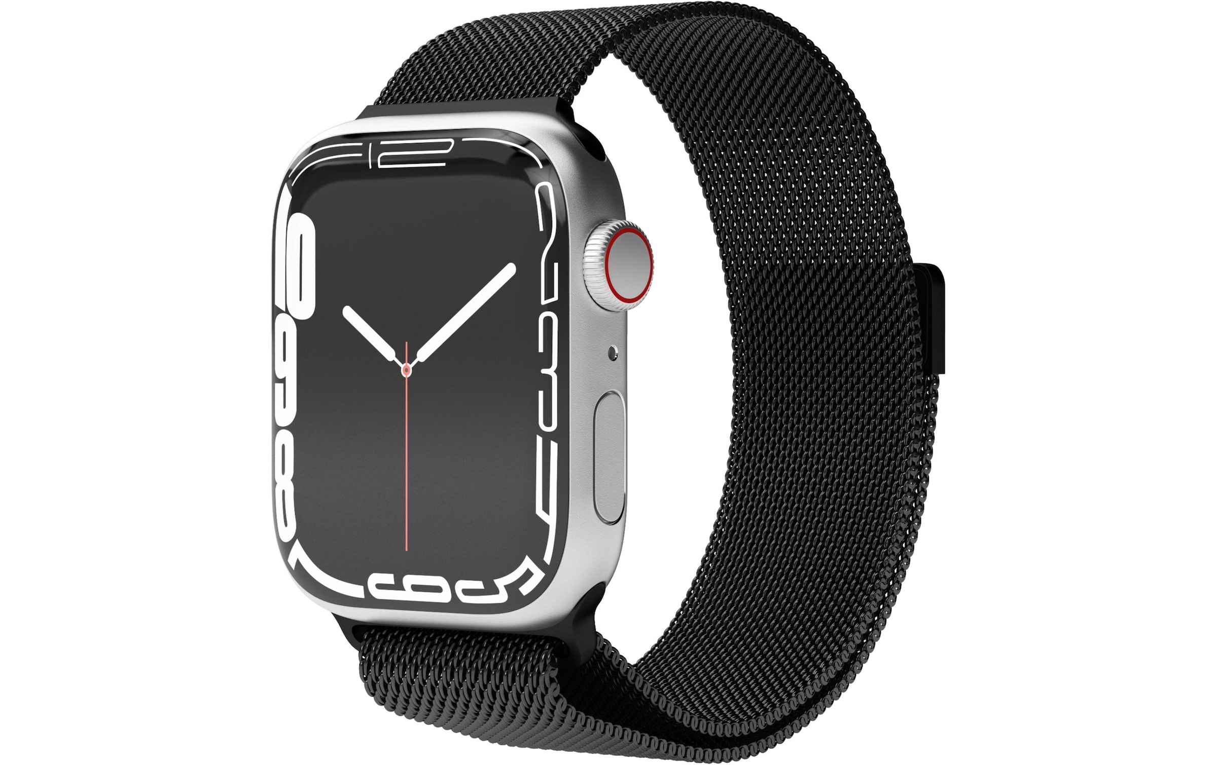 VONMÄHLEN Uhrenarmband »Milanese Loop Apple Watch 42/44/45/49 mm Black«