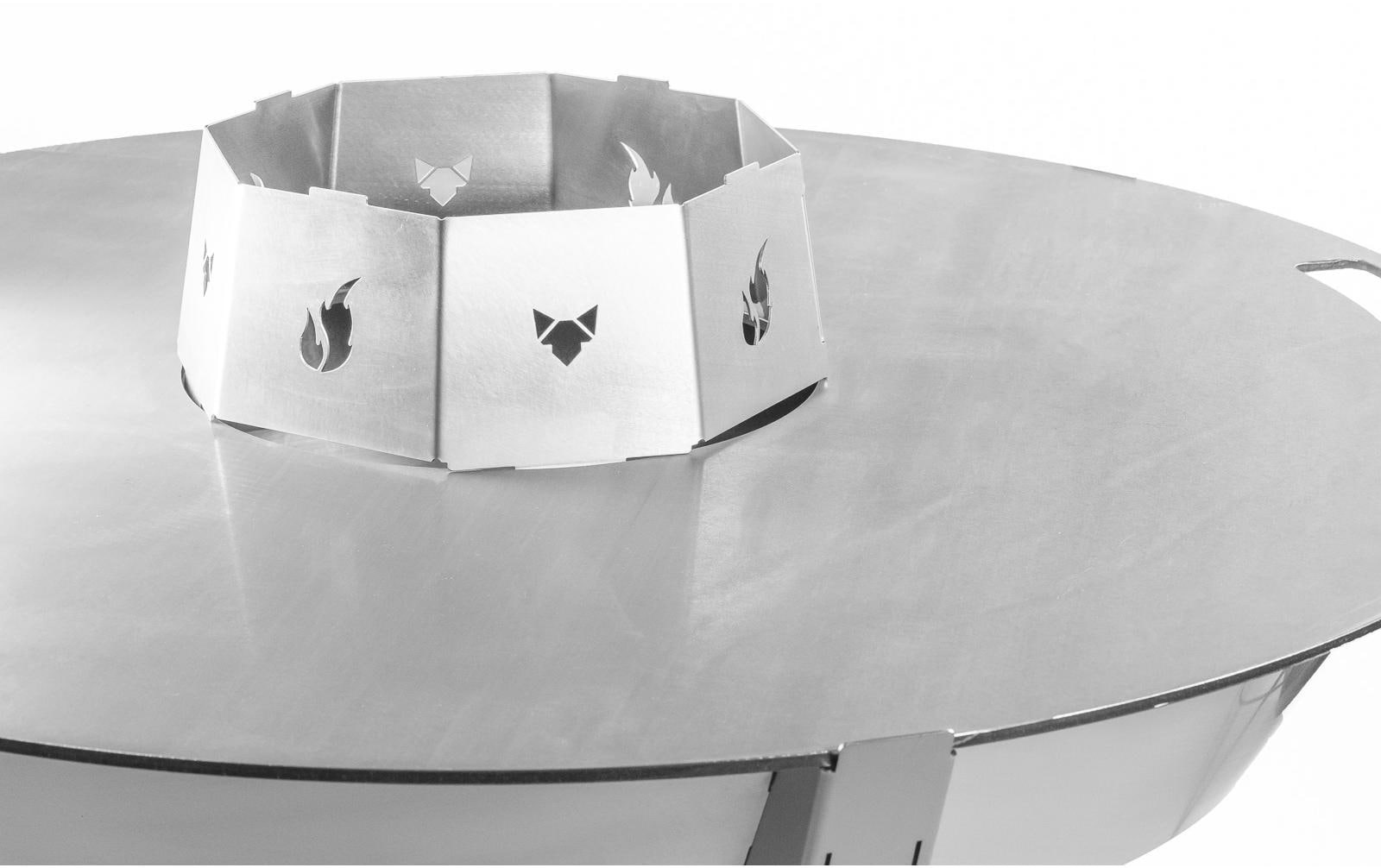 Fennek Grill Grillrost »für Feuerplatte und Krone,«