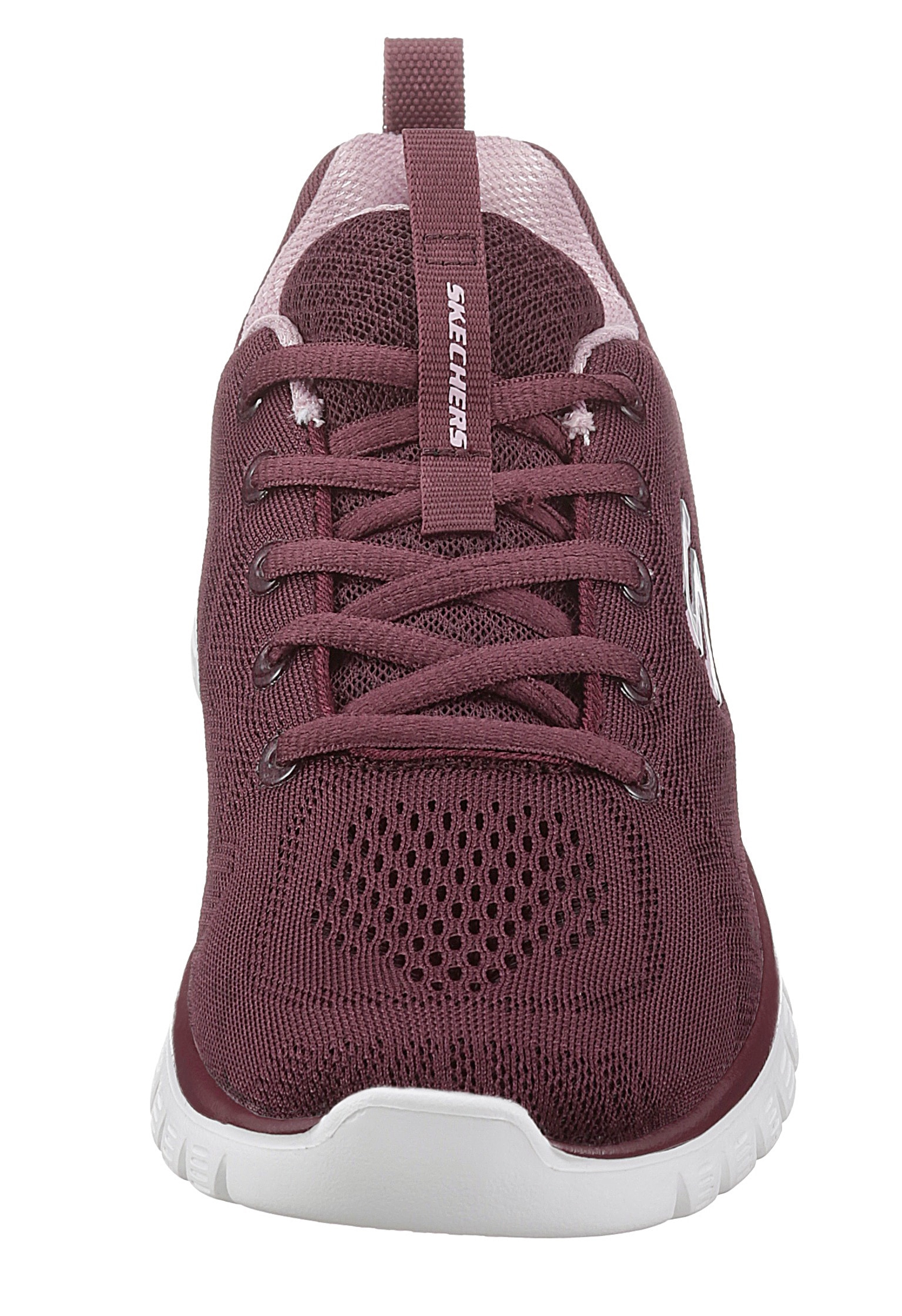 Skechers Sneaker »Graceful - Get Connected«, Freizeitschuh, Halbschuh, Schnürschuh für die Maschinenwäsche geeignet