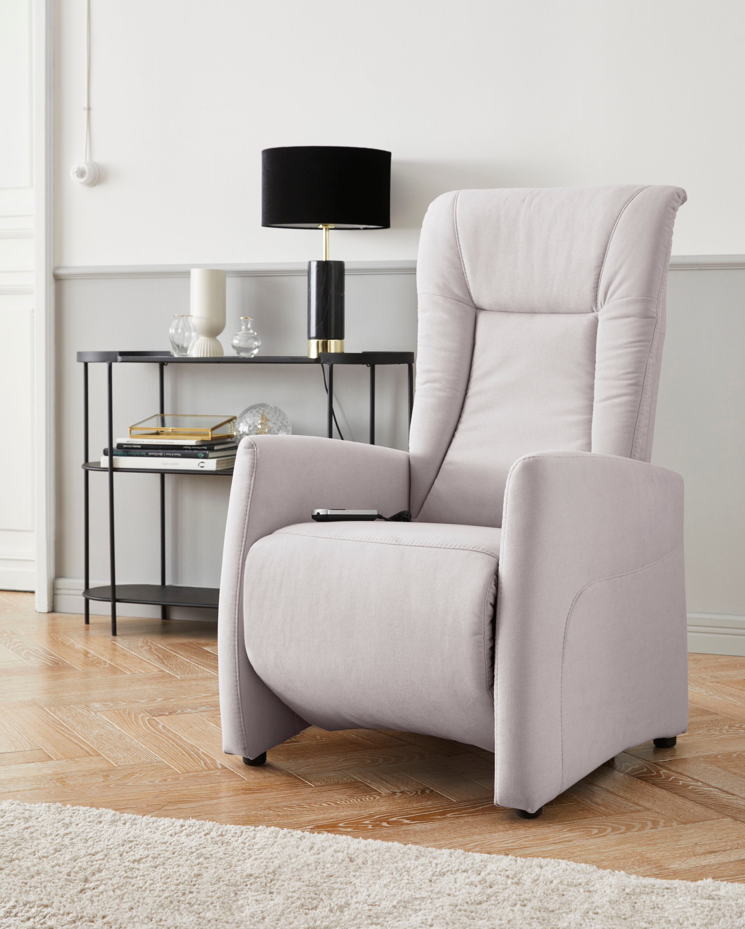 sit&more TV-Sessel "Melissa" wahlweise elektrisch oder manuell verstellbar, optional Aufstehhilfe