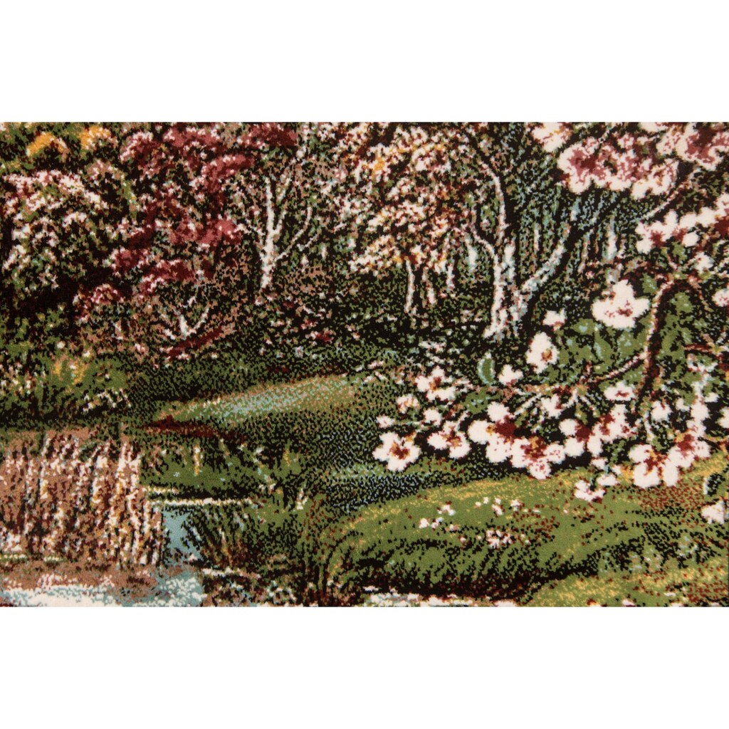 morgenland Wandteppich »Bild-Teppich Figurativ 112 x 62 cm«, rechteckig
