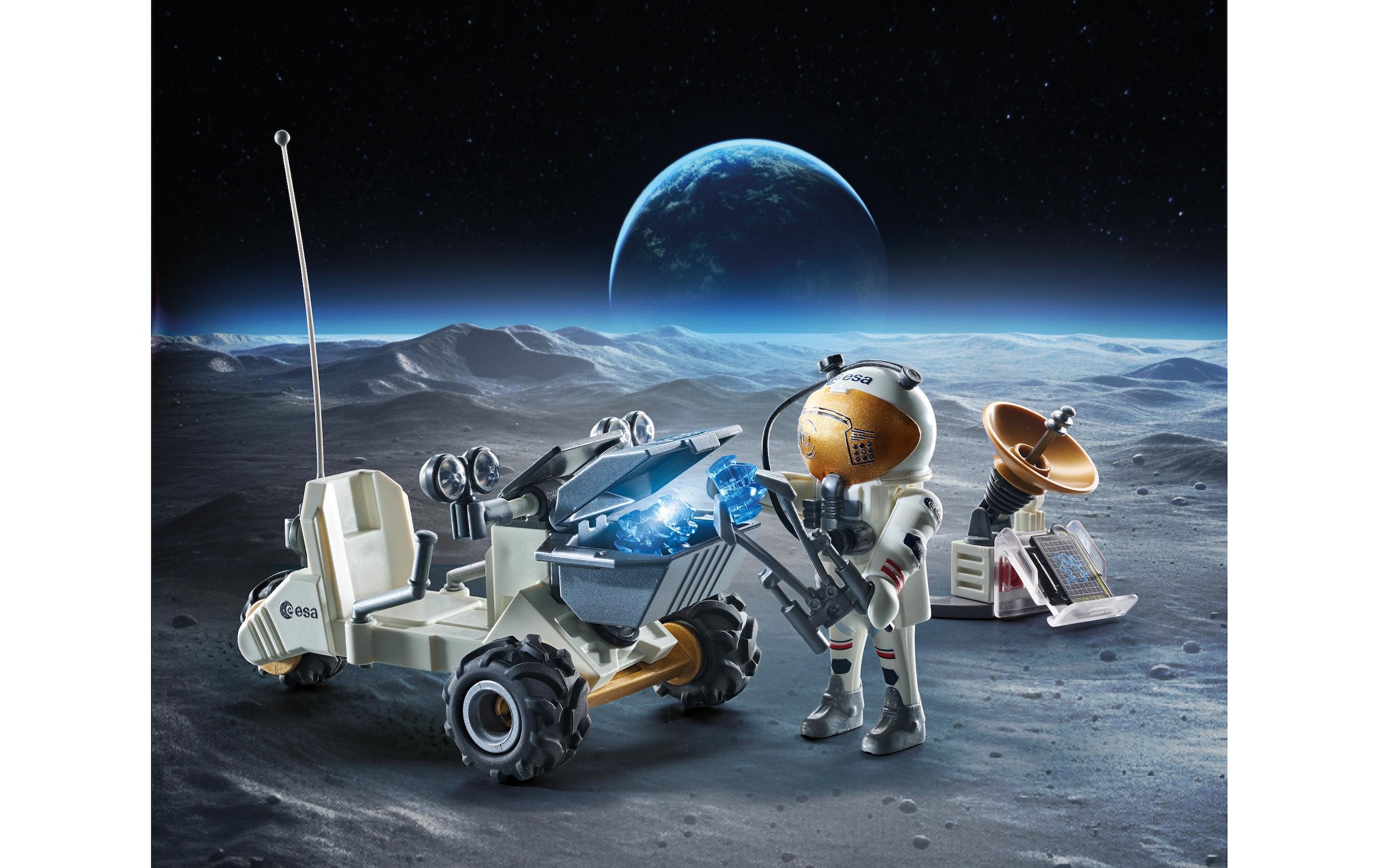Playmobil® Spielbausteine »Action Heroes Weltraummission 71734«, (57 St.)