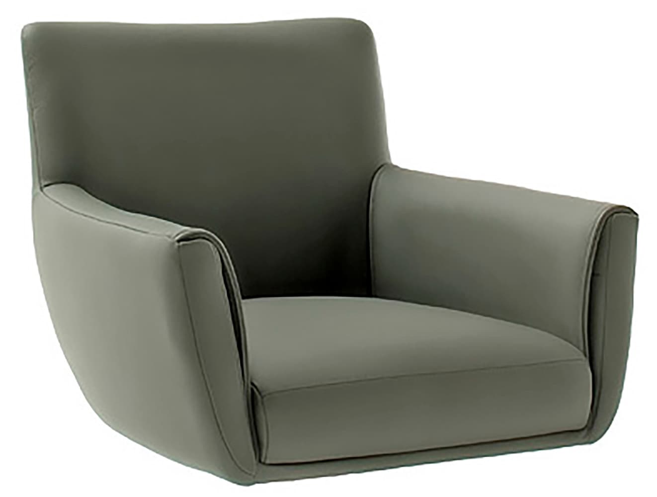 MCA furniture 4-Fussstuhl »WILSON Esszimmerstuhl, Armlehnstuhl, Polsterstuhl, modern«, (Set), 1 St., Leder, Stuhl, Armlehnenstuhl, drehbar, Taschenfederkern, belastbar 160 kg,XXL