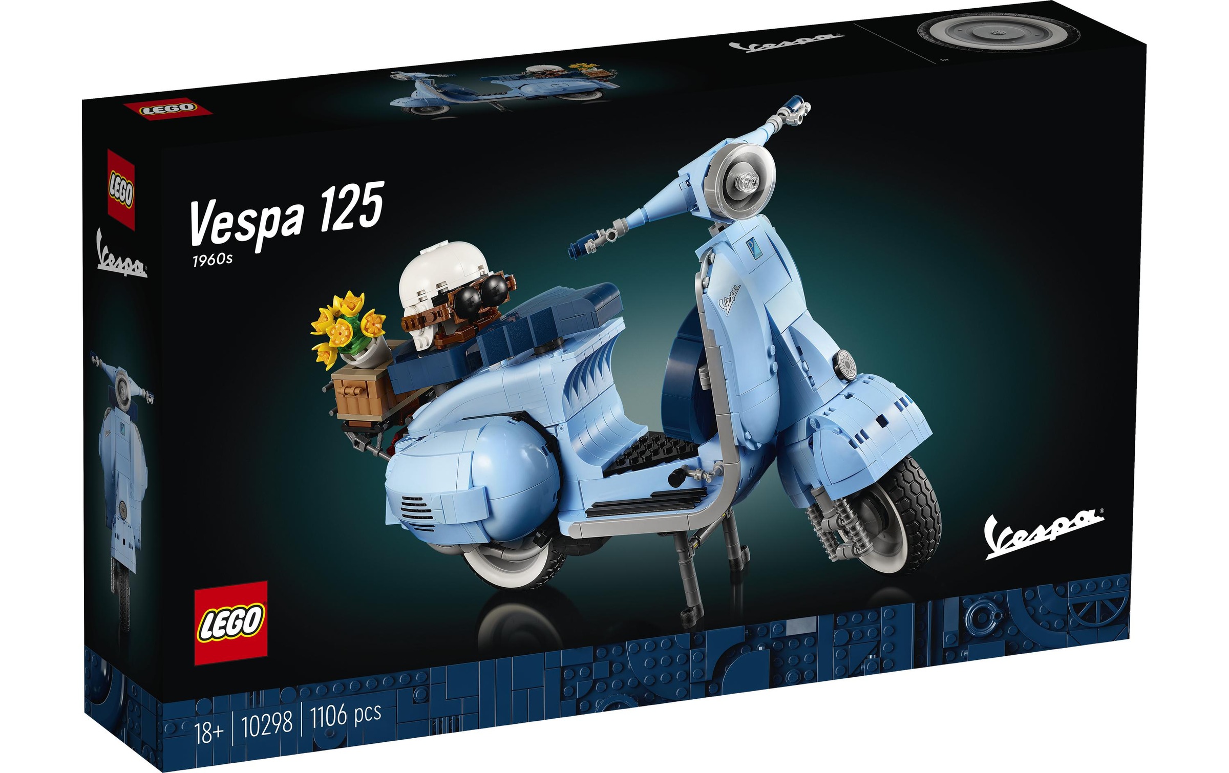 LEGO Spielbausteine "Vespa 125 10298"