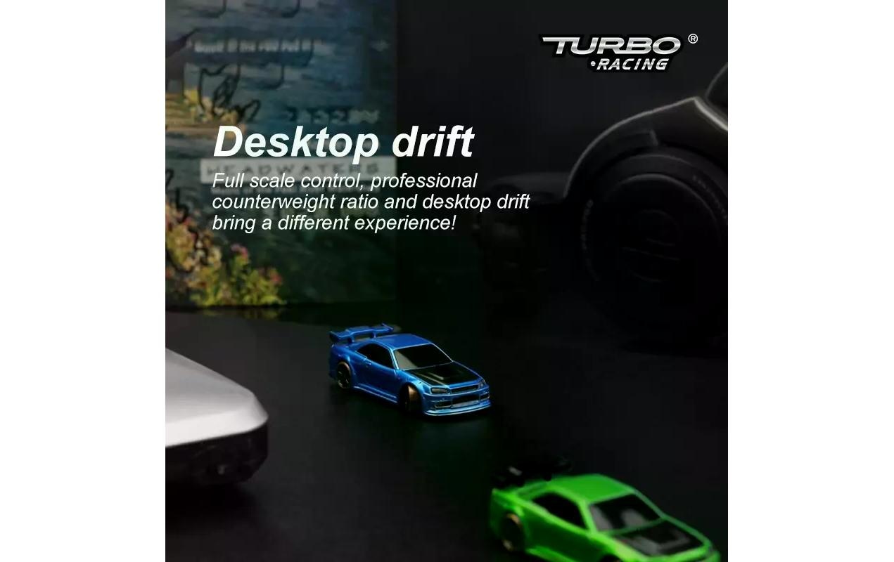 RC-Auto »Turbo Racing Micro Drift C64, Grün«