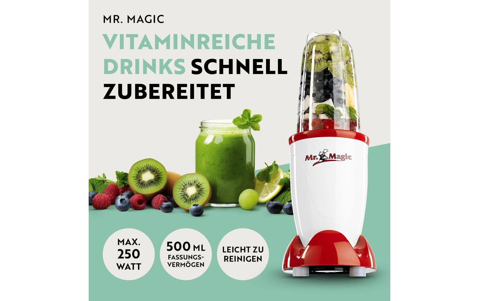 GOURMETmaxx Smoothie-Maker »Mr. Magic«, 250 W